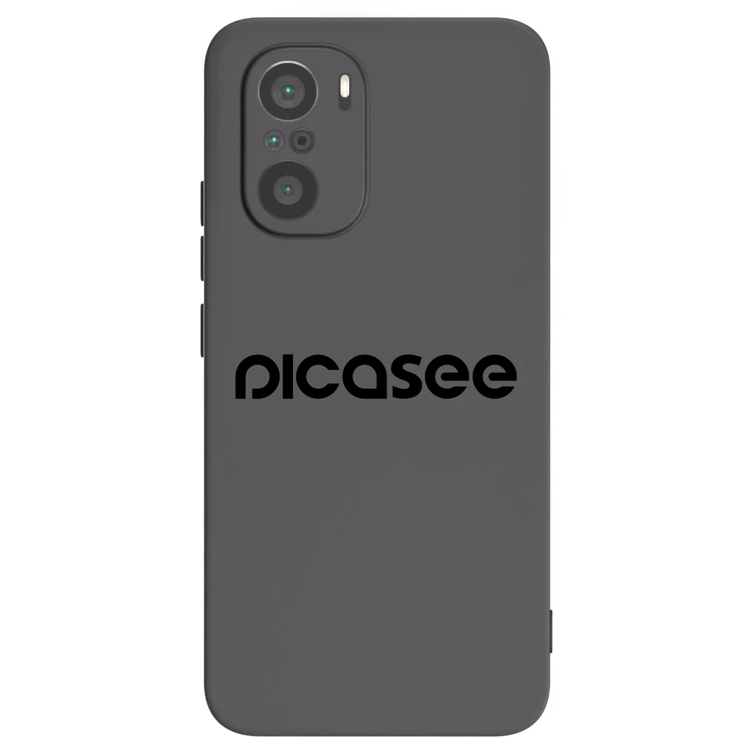 Picasee husă neagră din silicon pentru Xiaomi Poco F3 - Picasee - new logo - black