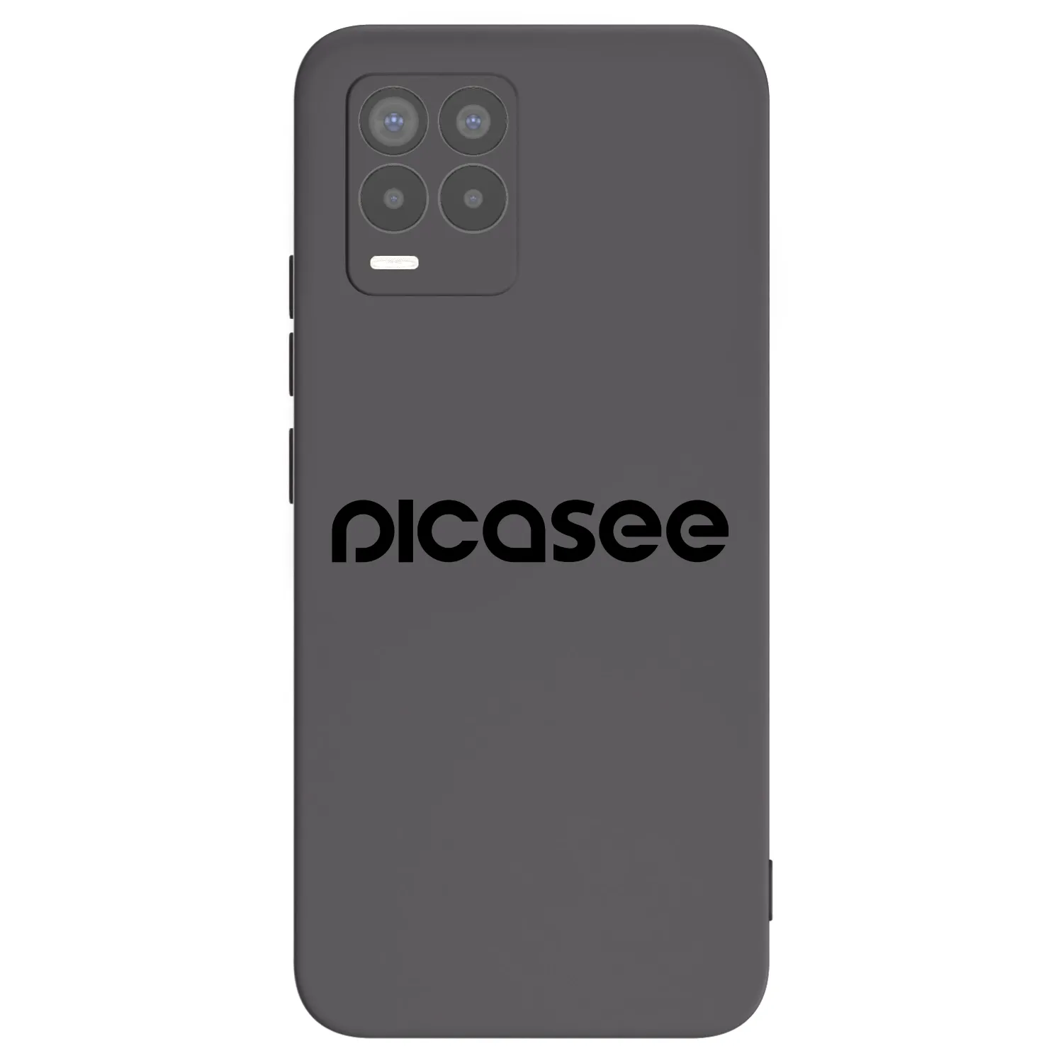 Picasee husă neagră din silicon pentru Realme 8 Pro - Picasee - new logo - black