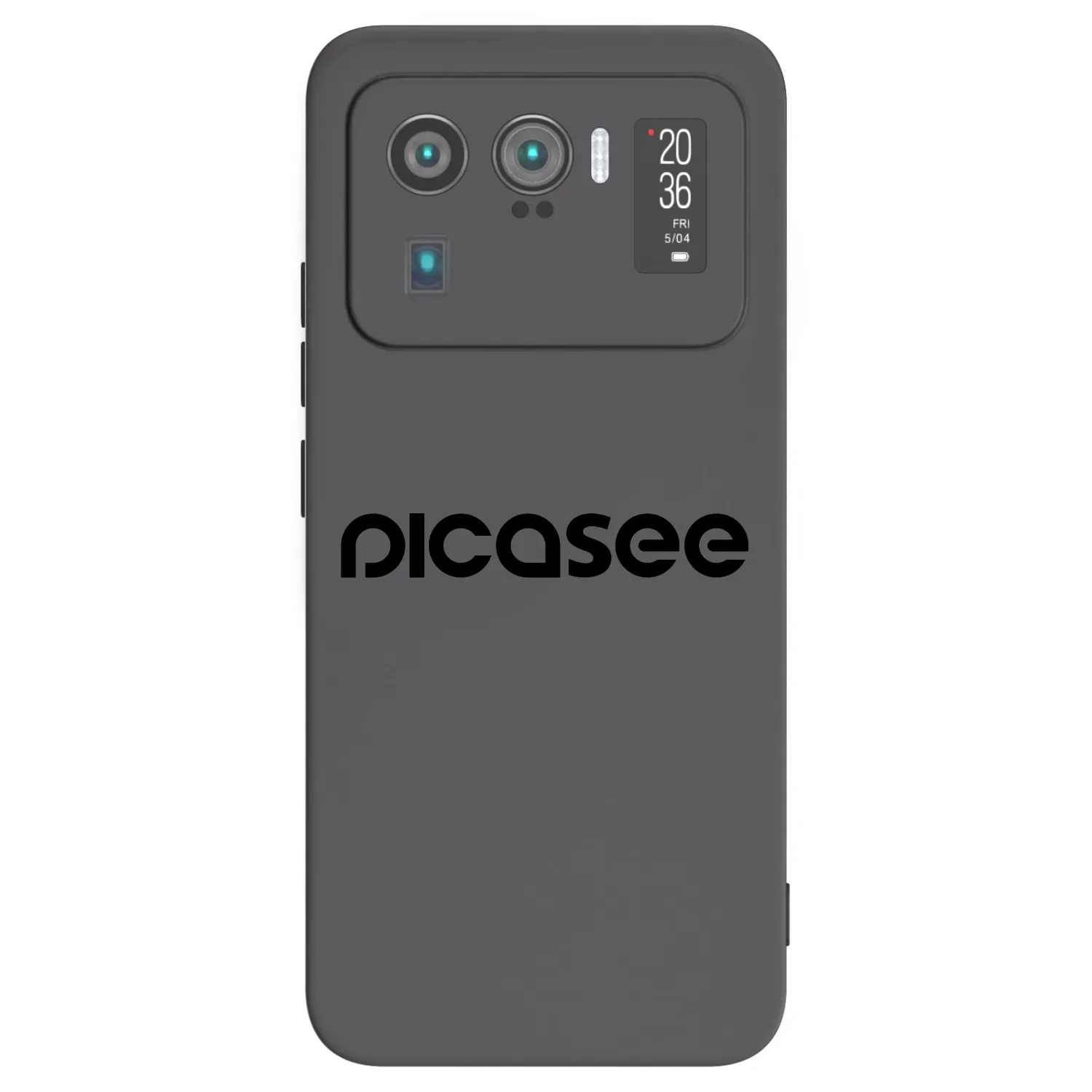 Picasee husă neagră din silicon pentru Xiaomi Mi 11 Ultra - Picasee - new logo - black