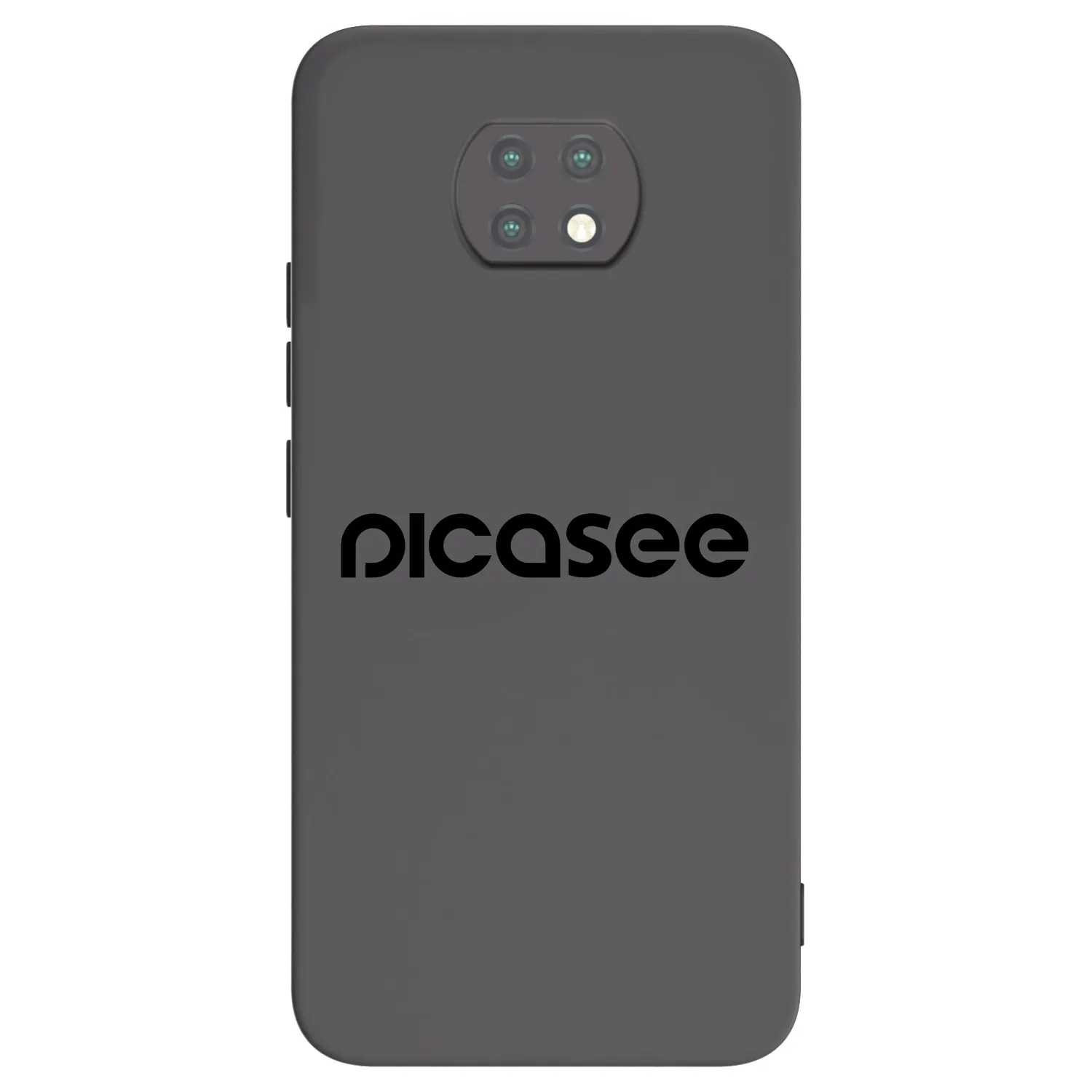 Picasee husă neagră din silicon pentru Xiaomi Redmi Note 9T - Picasee - new logo - black
