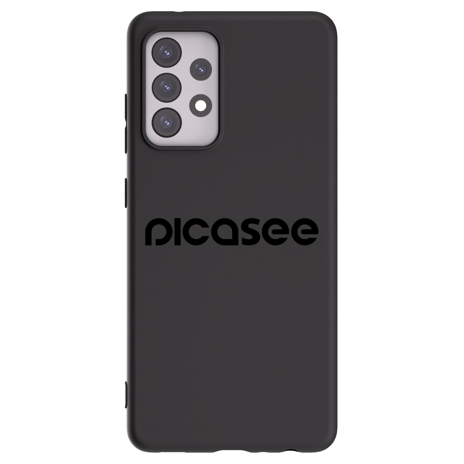 Picasee husă neagră din silicon pentru Samsung Galaxy A52s 5G A528B - Picasee - new logo - black