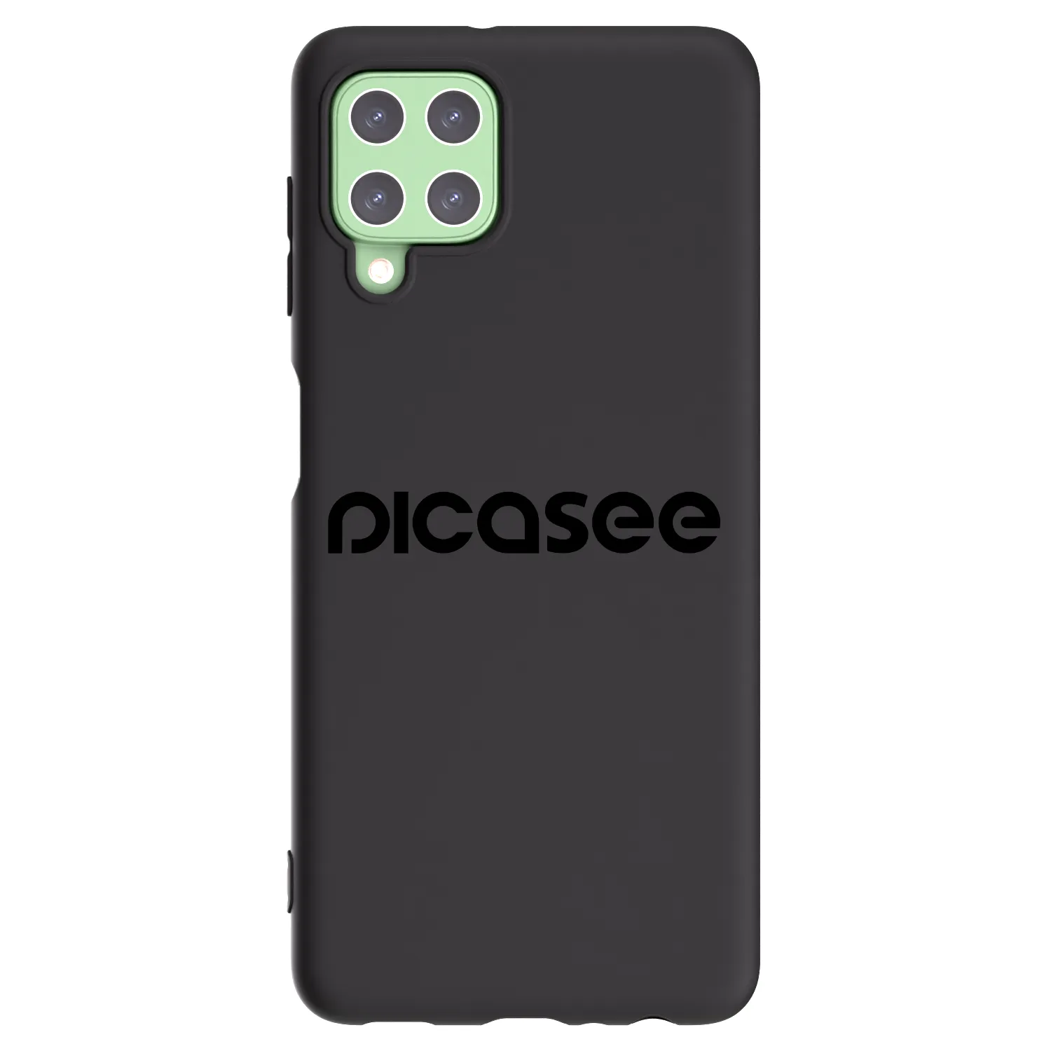 Picasee husă neagră din silicon pentru Samsung Galaxy A22 A225F 4G - Picasee - new logo - black