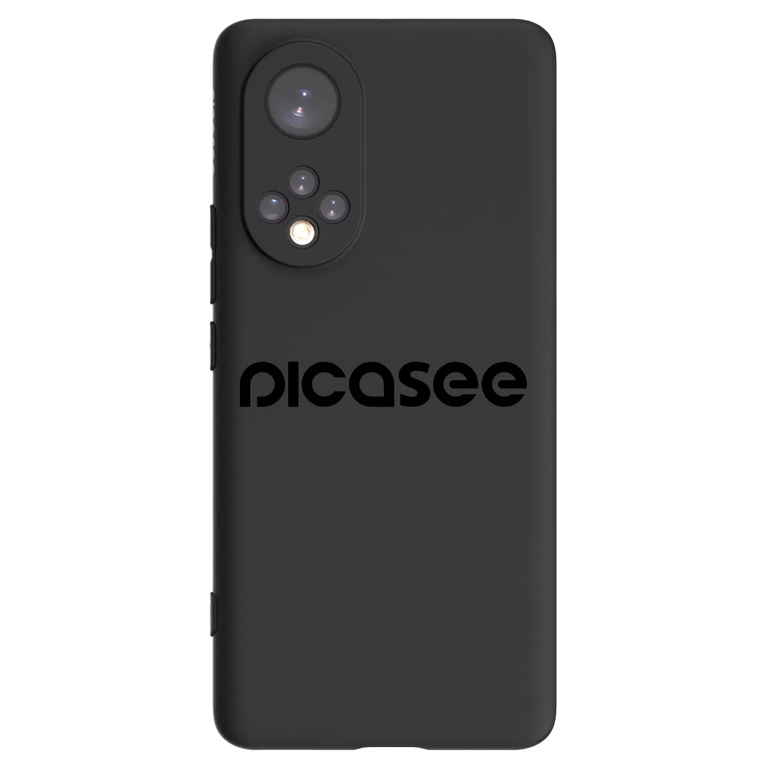 Picasee husă neagră din silicon pentru Honor 50 5G - Picasee - new logo - black