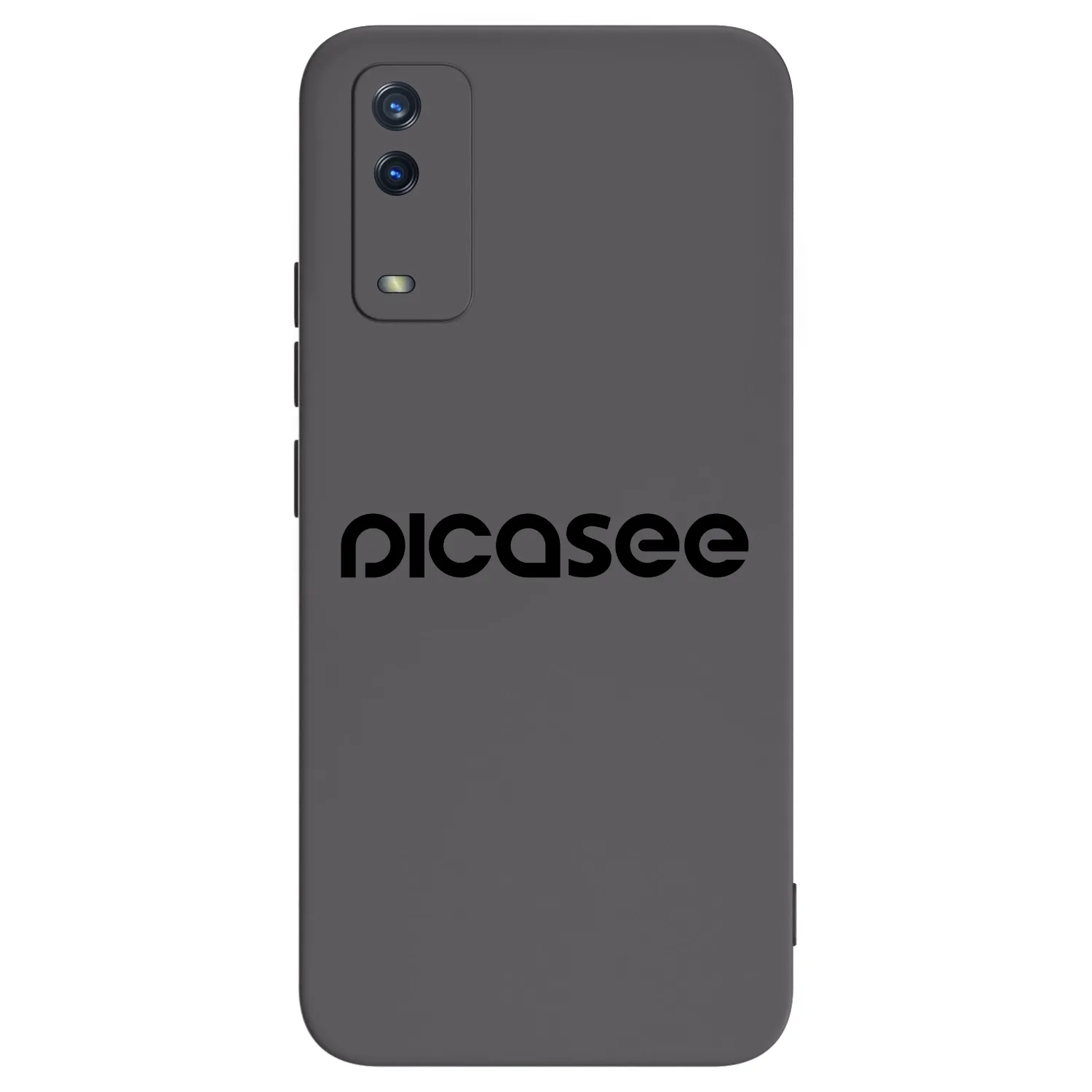 Picasee husă neagră din silicon pentru Vivo Y11s - Picasee - new logo - black