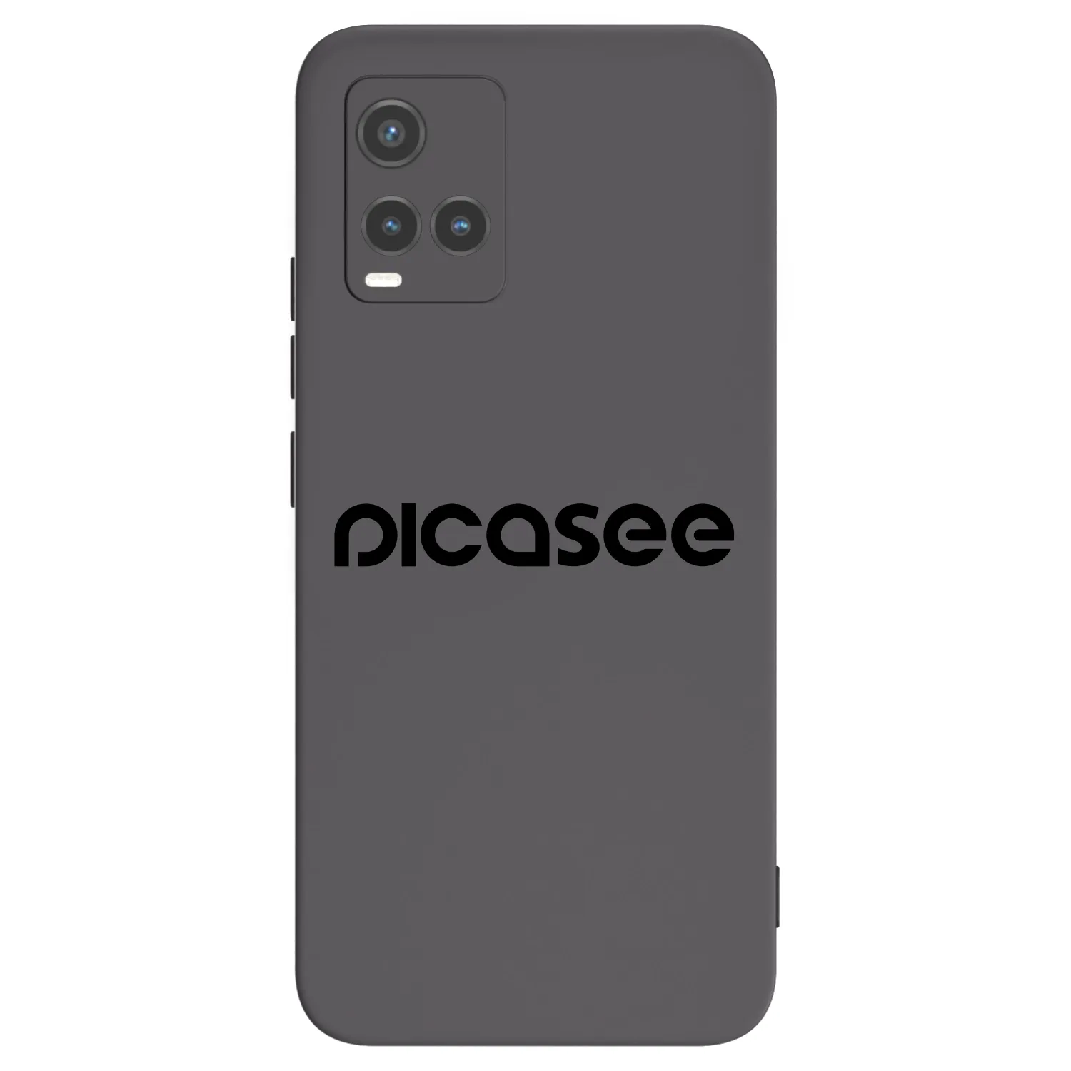 Picasee husă neagră din silicon pentru Vivo Y33s - Picasee - new logo - black