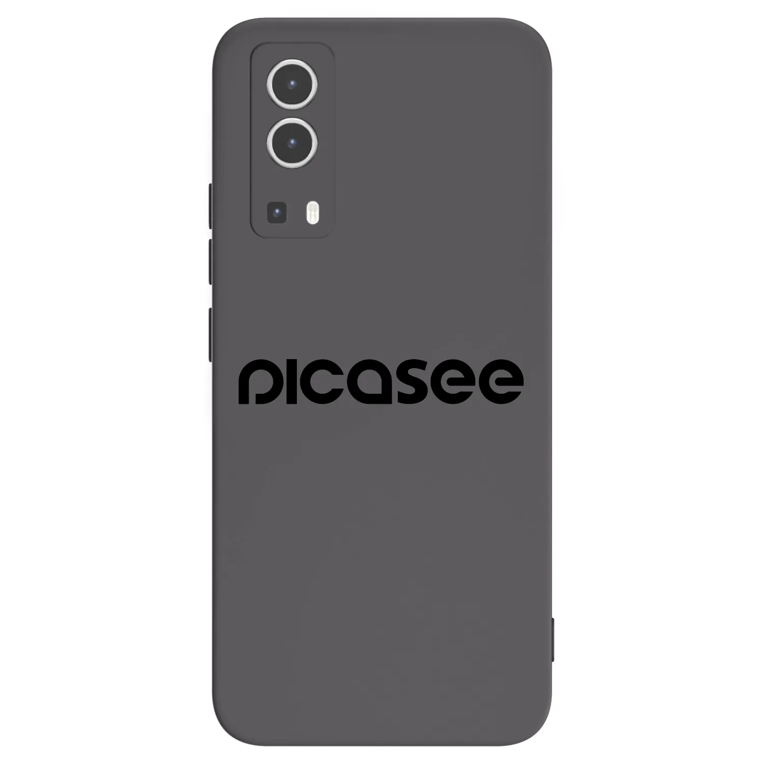 Picasee husă neagră din silicon pentru Vivo Y72 5G - Picasee - new logo - black