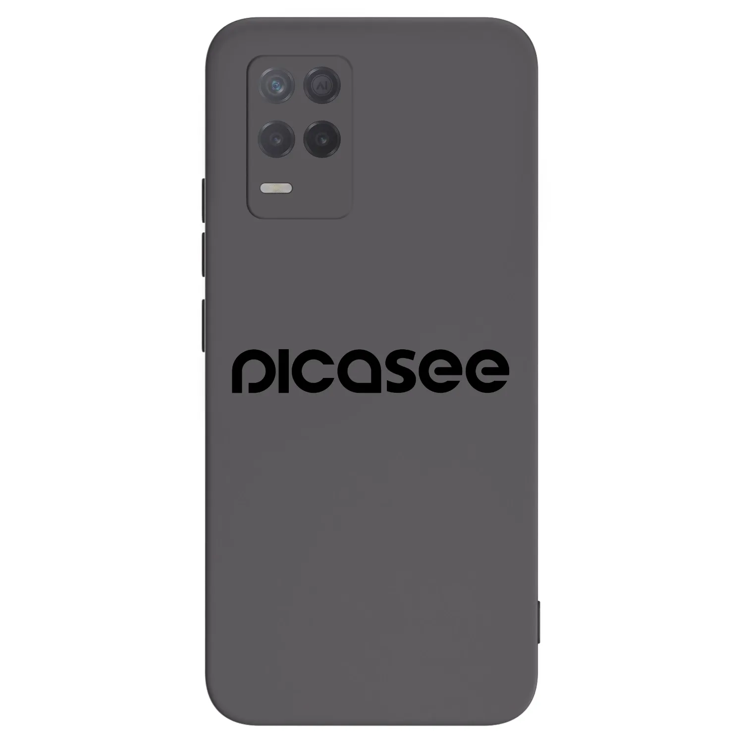 Picasee husă neagră din silicon pentru Realme 8 5G - Picasee - new logo - black