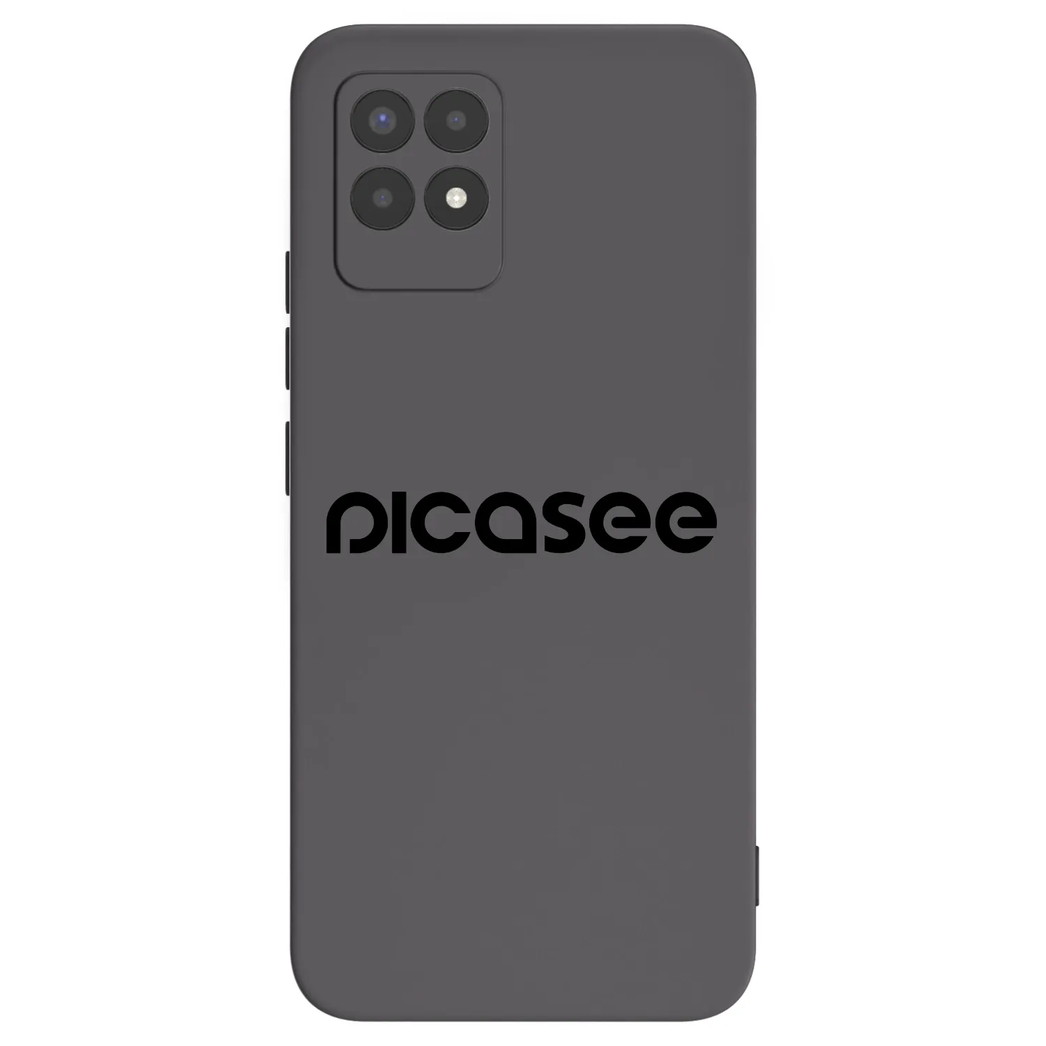 Picasee husă neagră din silicon pentru Realme 8i - Picasee - new logo - black