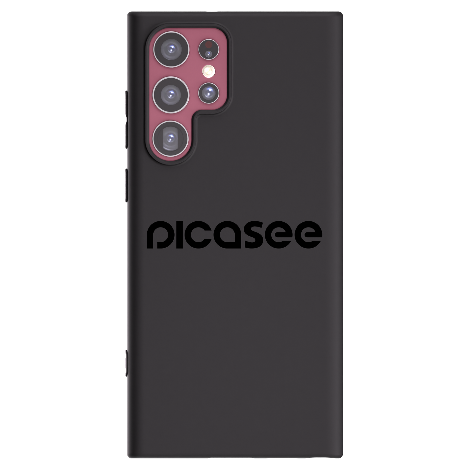 Picasee husă neagră din silicon pentru Samsung Galaxy S22 Ultra 5G - Picasee - new logo - black