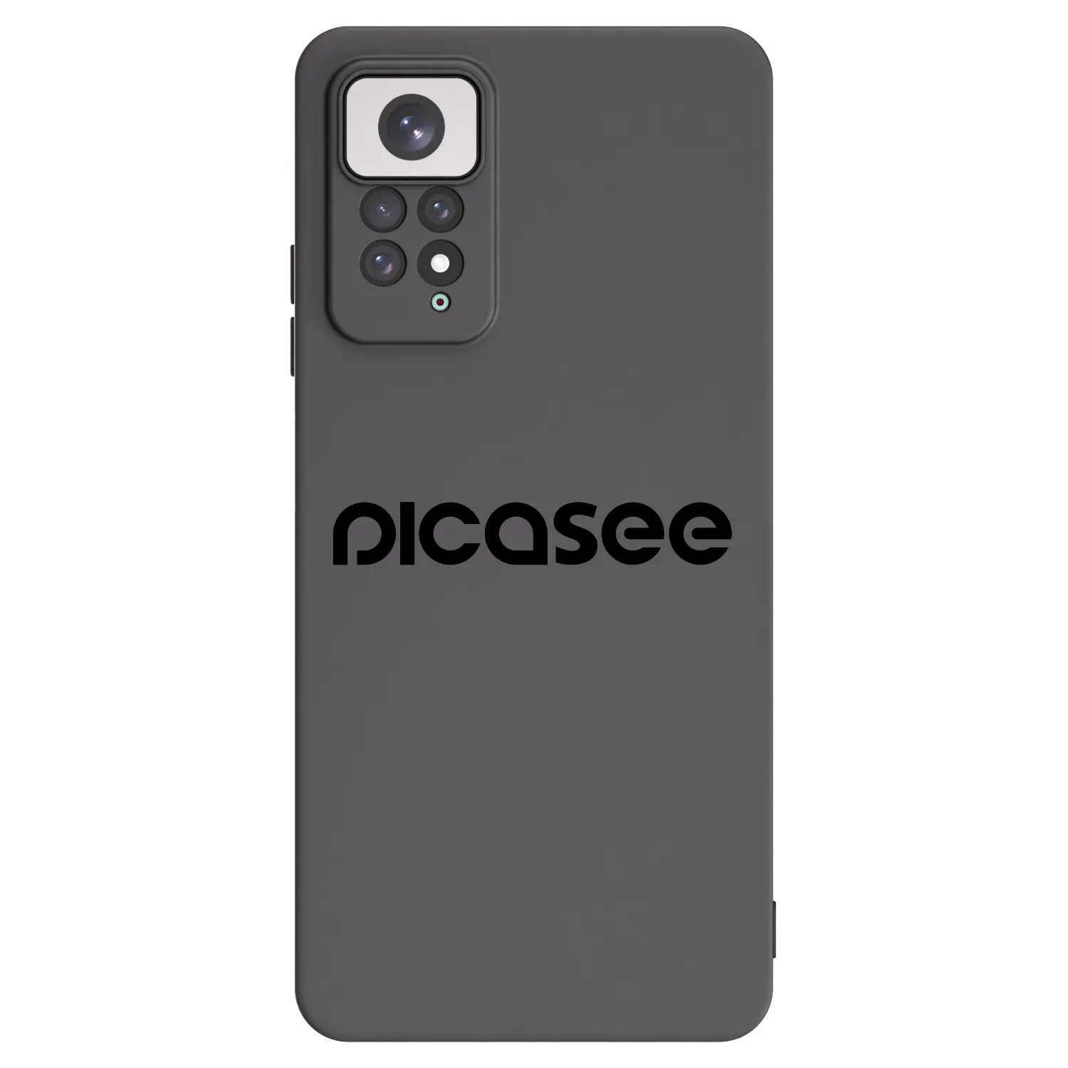 Picasee husă neagră din silicon pentru Xiaomi Redmi Note 11 - Picasee - new logo - black