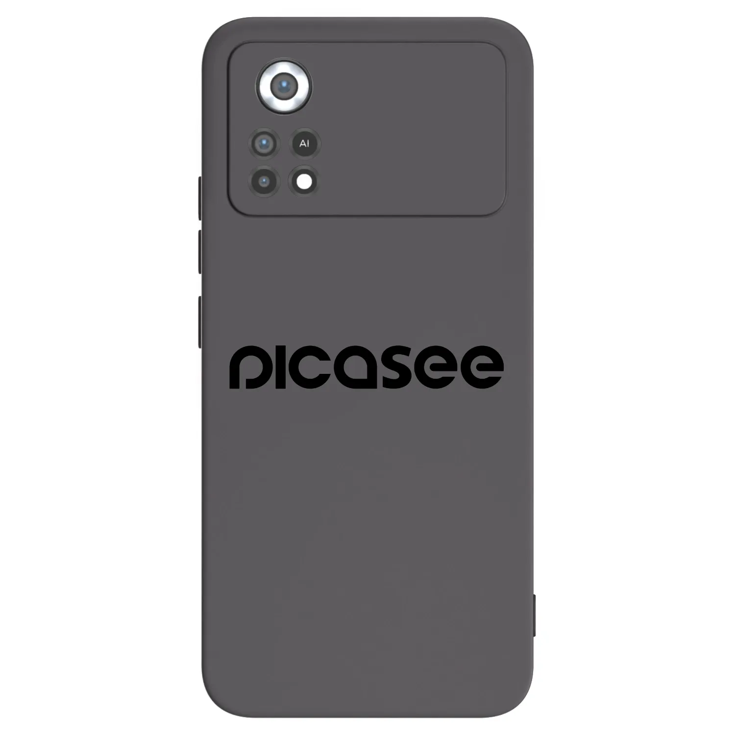 Picasee husă neagră din silicon pentru Xiaomi Poco X4 Pro 5G - Picasee - new logo - black