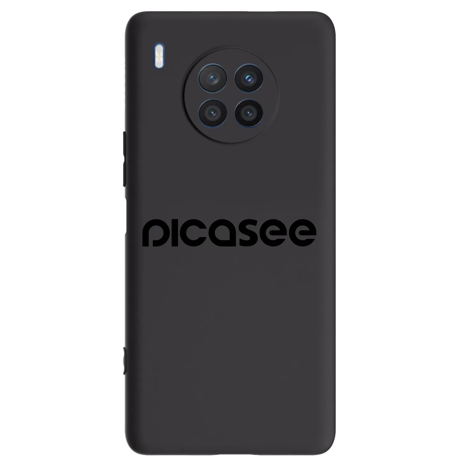 Picasee husă neagră din silicon pentru Honor 50 Lite - Picasee - new logo - black