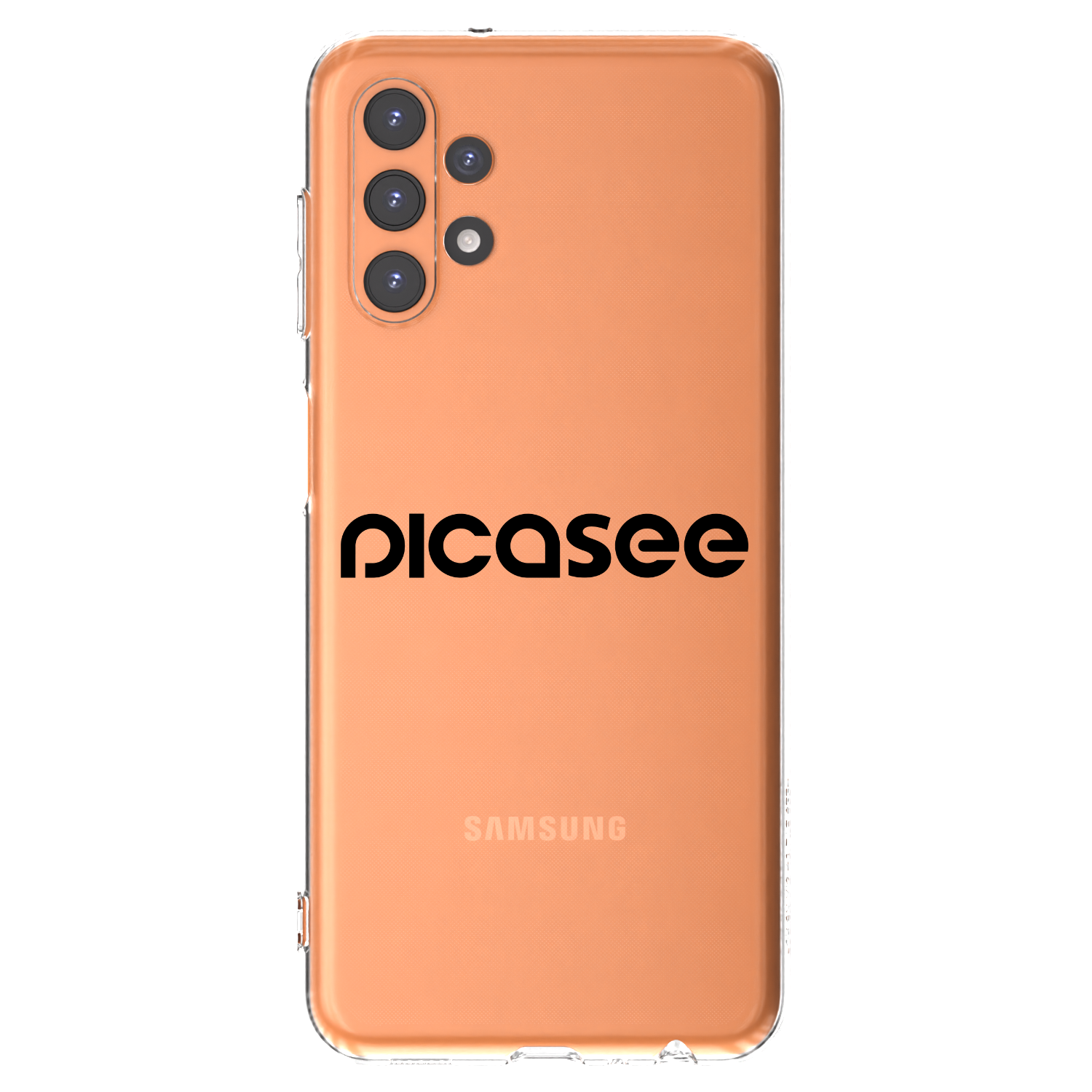 Picasee husă transparentă din silicon pentru Samsung Galaxy A13 4G A135 - Picasee - new logo - black