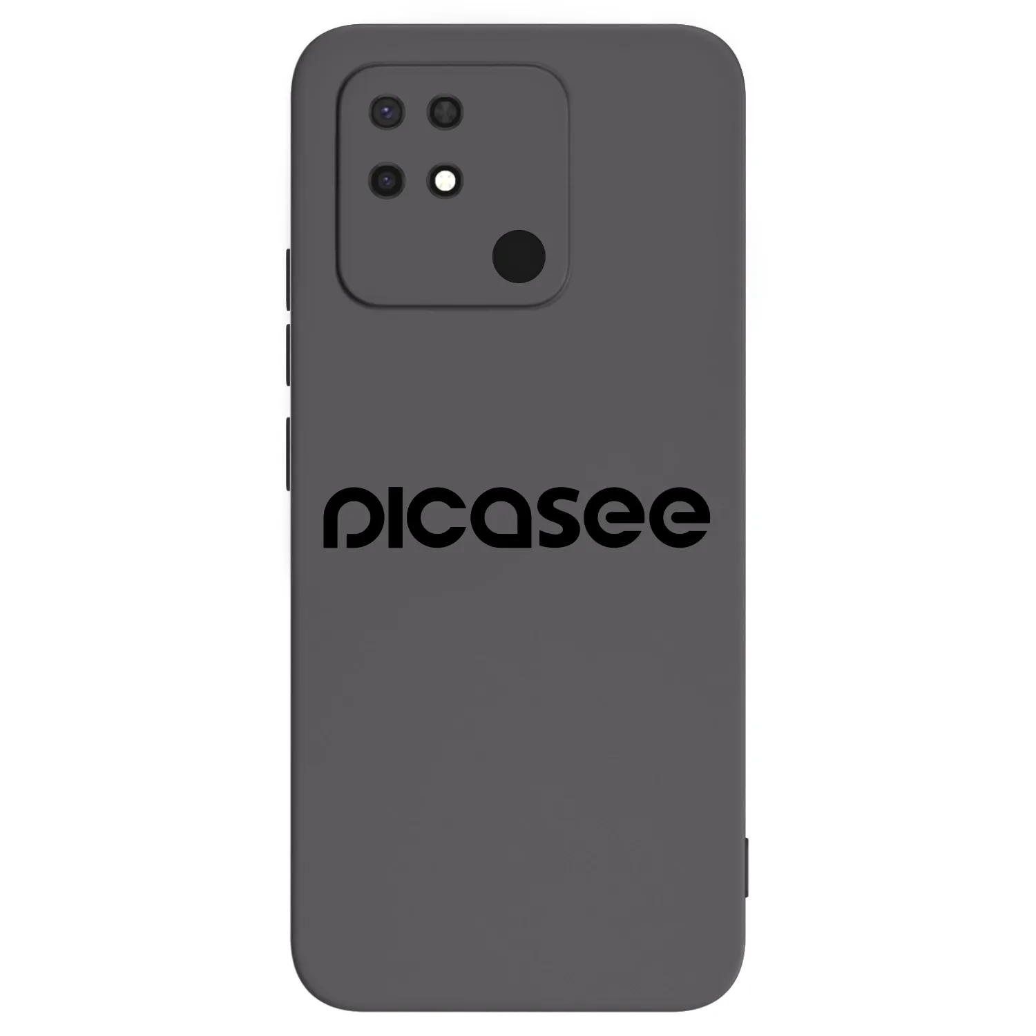 Picasee husă neagră din silicon pentru Xiaomi Redmi 10C - Picasee - new logo - black