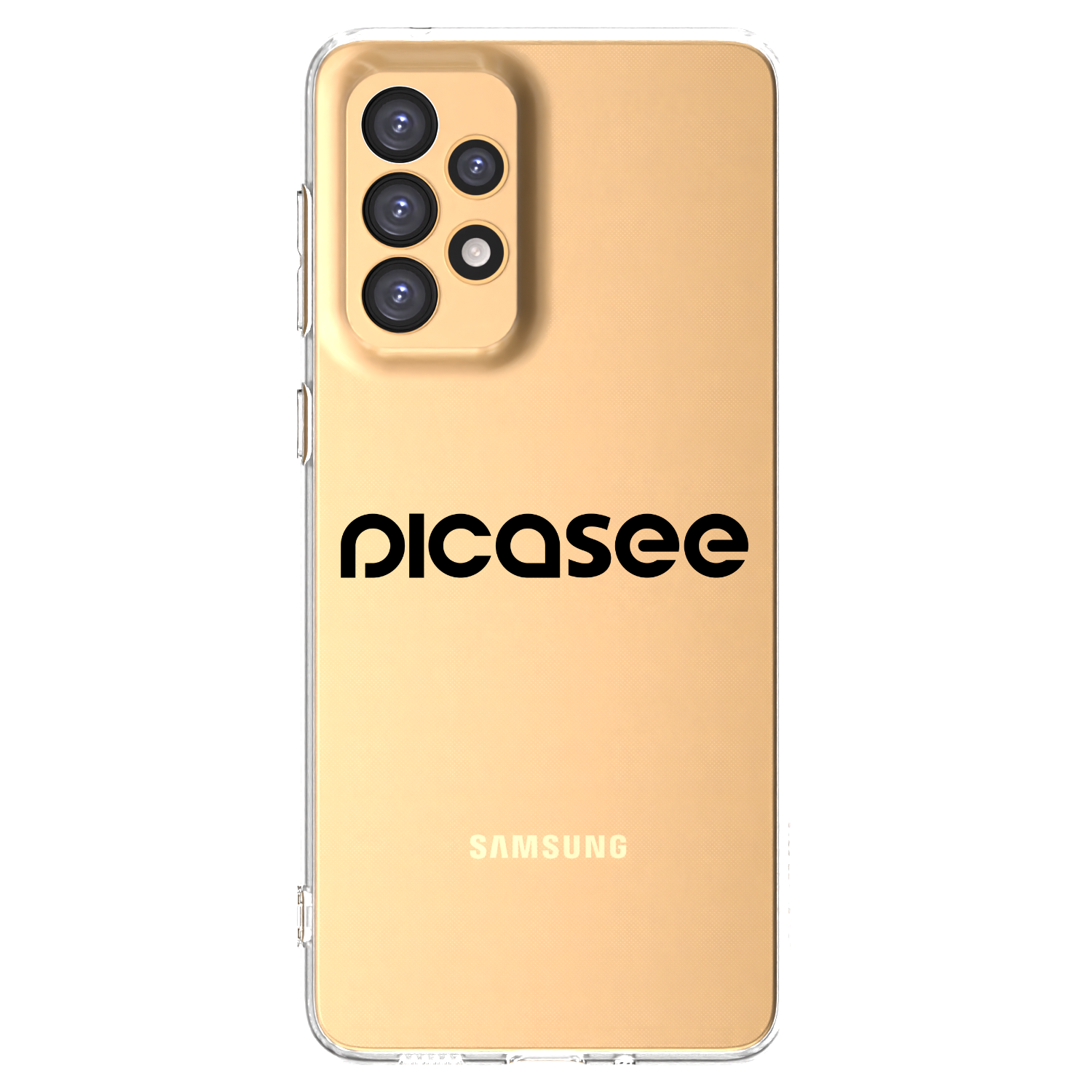 Picasee husă transparentă din silicon pentru Samsung Galaxy A33 5G A336 - Picasee - new logo - black