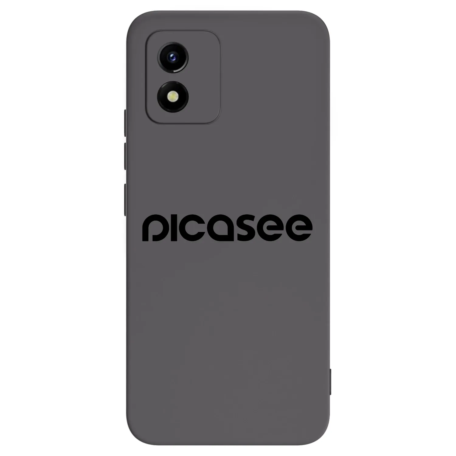 Picasee husă neagră din silicon pentru Vivo Y01 - Picasee - new logo - black