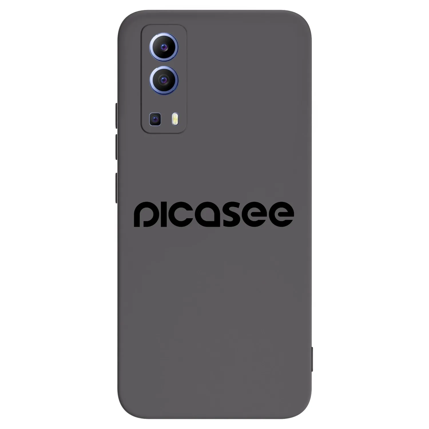 Picasee husă neagră din silicon pentru Vivo Y52 5G - Picasee - new logo - black