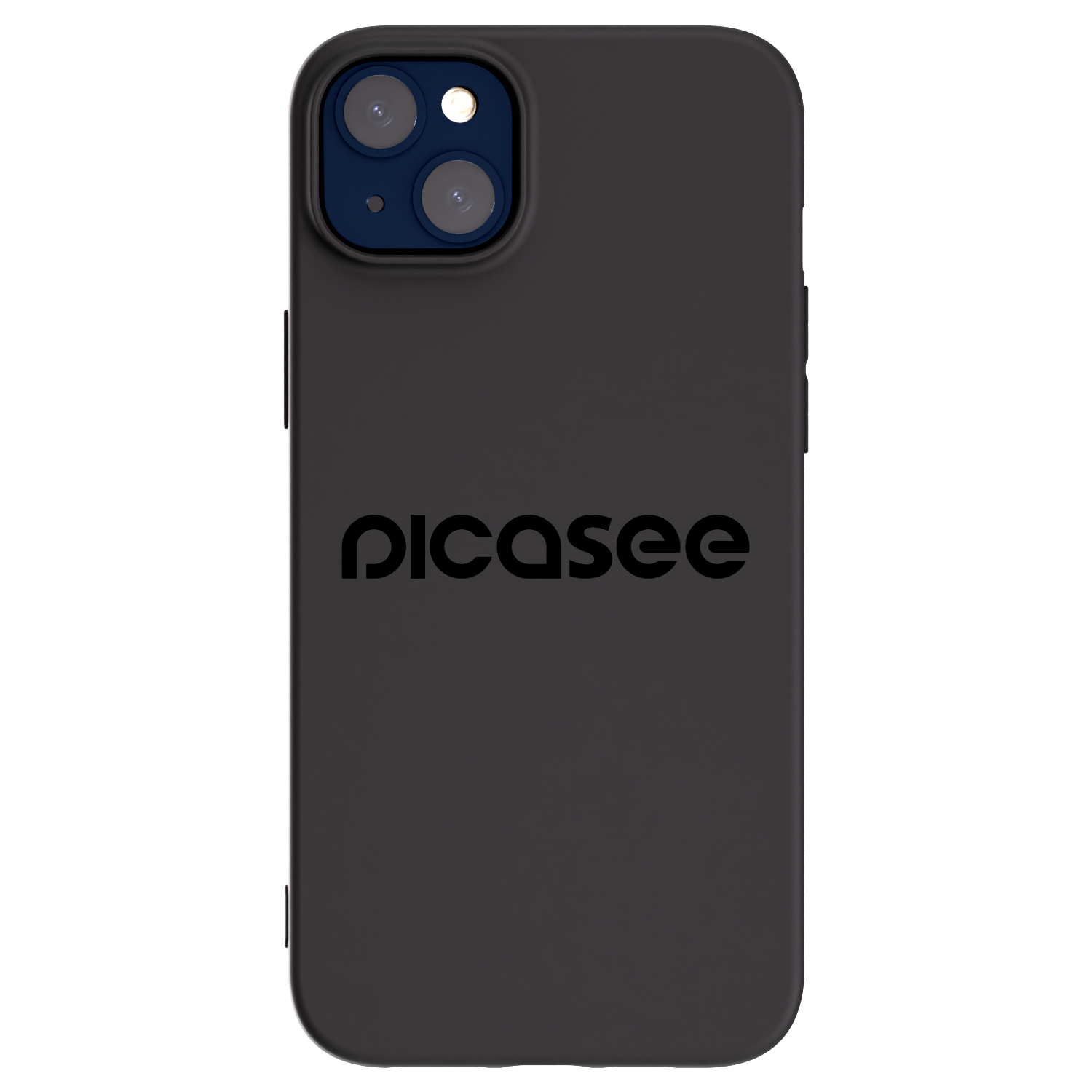 Picasee husă neagră din silicon pentru Apple iPhone 14 Plus - Picasee - new logo - black