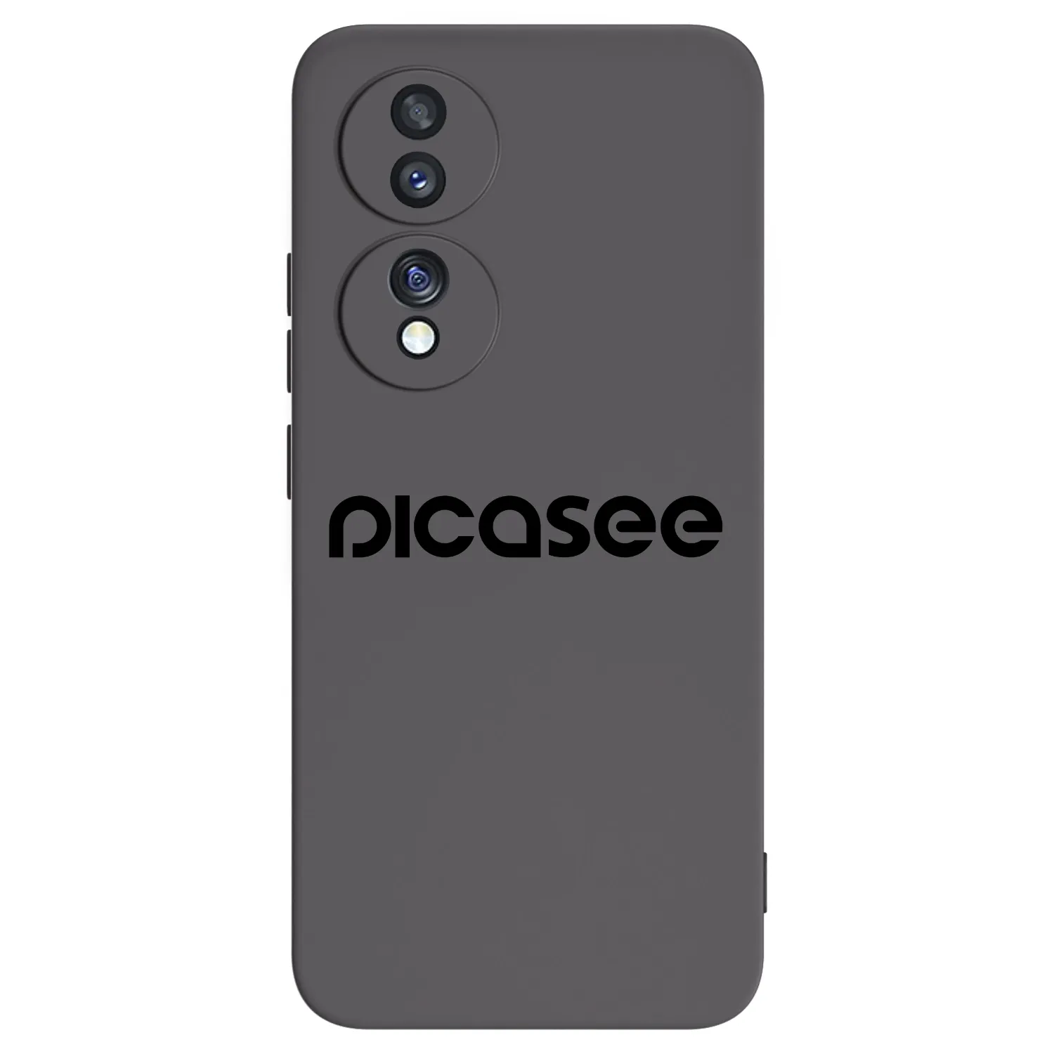 Picasee husă neagră din silicon pentru Honor 70 - Picasee - new logo - black