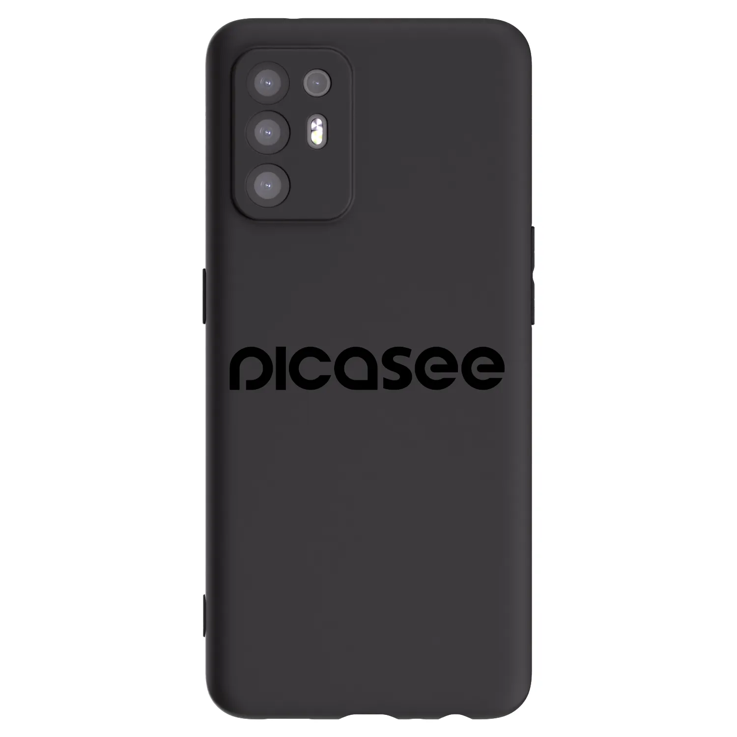 Picasee husă neagră din silicon pentru OPPO A94 5G - Picasee - new logo - black