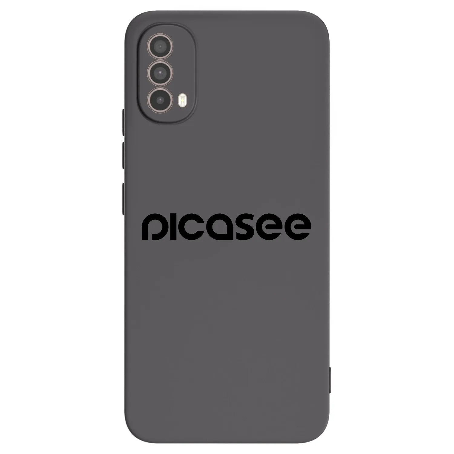 Picasee husă neagră din silicon pentru Motorola Moto E40 - Picasee - new logo - black