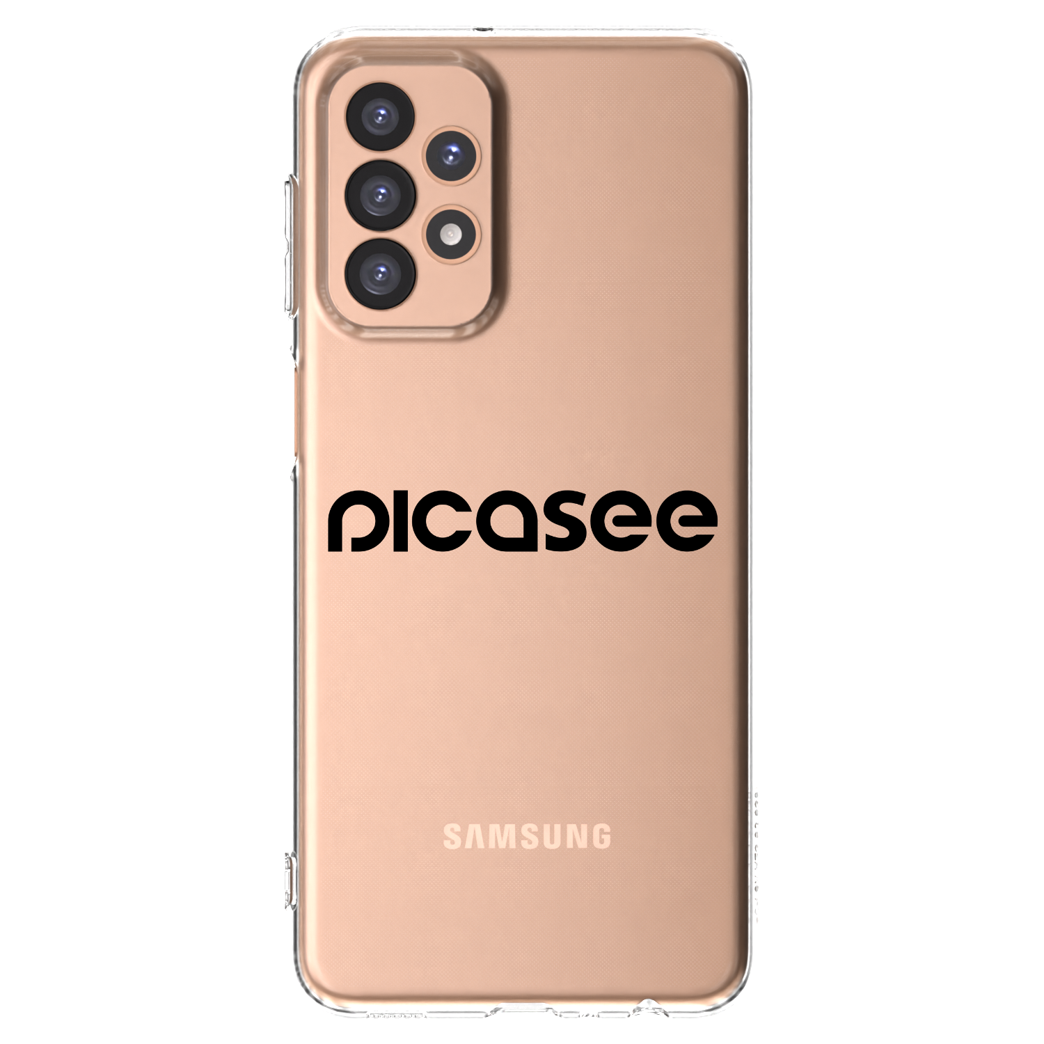 Picasee husă transparentă din silicon pentru Samsung Galaxy A23 A236B 5G - Picasee - new logo - black