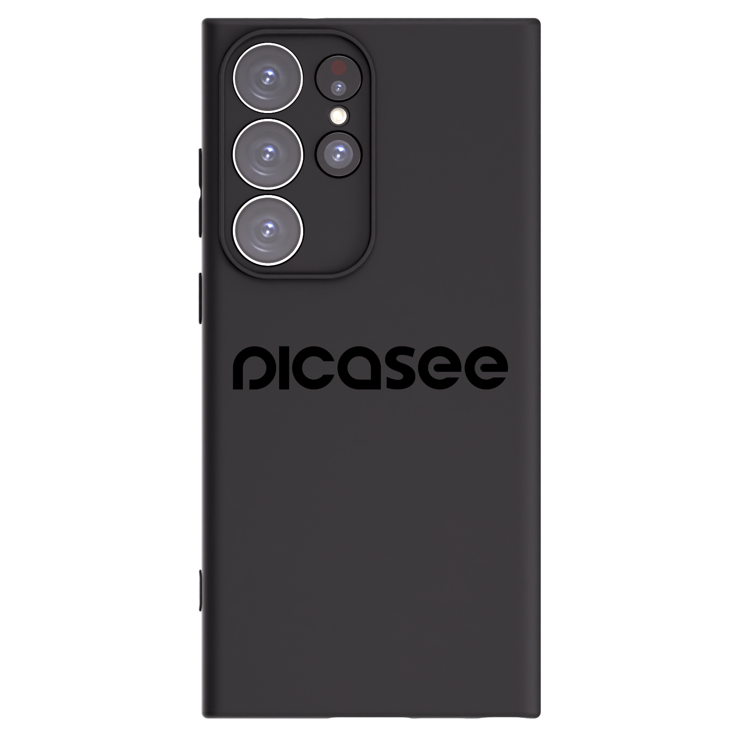 Picasee husă neagră din silicon pentru Samsung Galaxy S23 Ultra 5G - Picasee - new logo - black