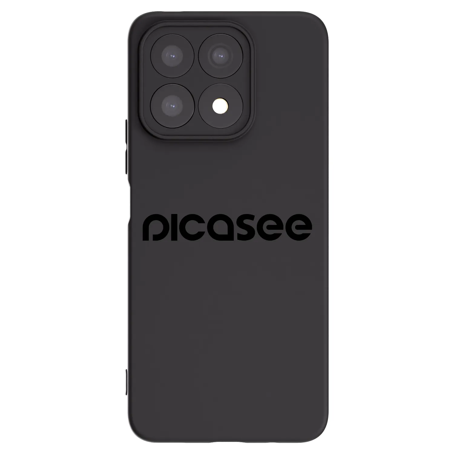 Picasee husă neagră din silicon pentru Honor X8a - Picasee - new logo - black