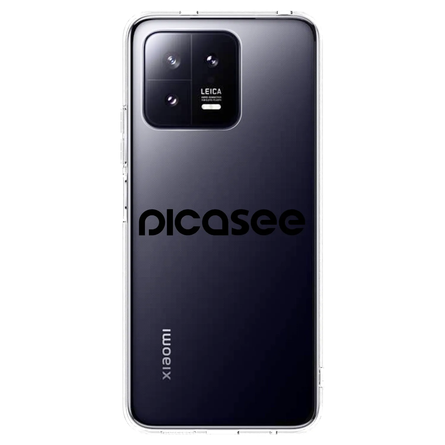 Picasee husă transparentă din silicon pentru Xiaomi 13 Pro - Picasee - new logo - black