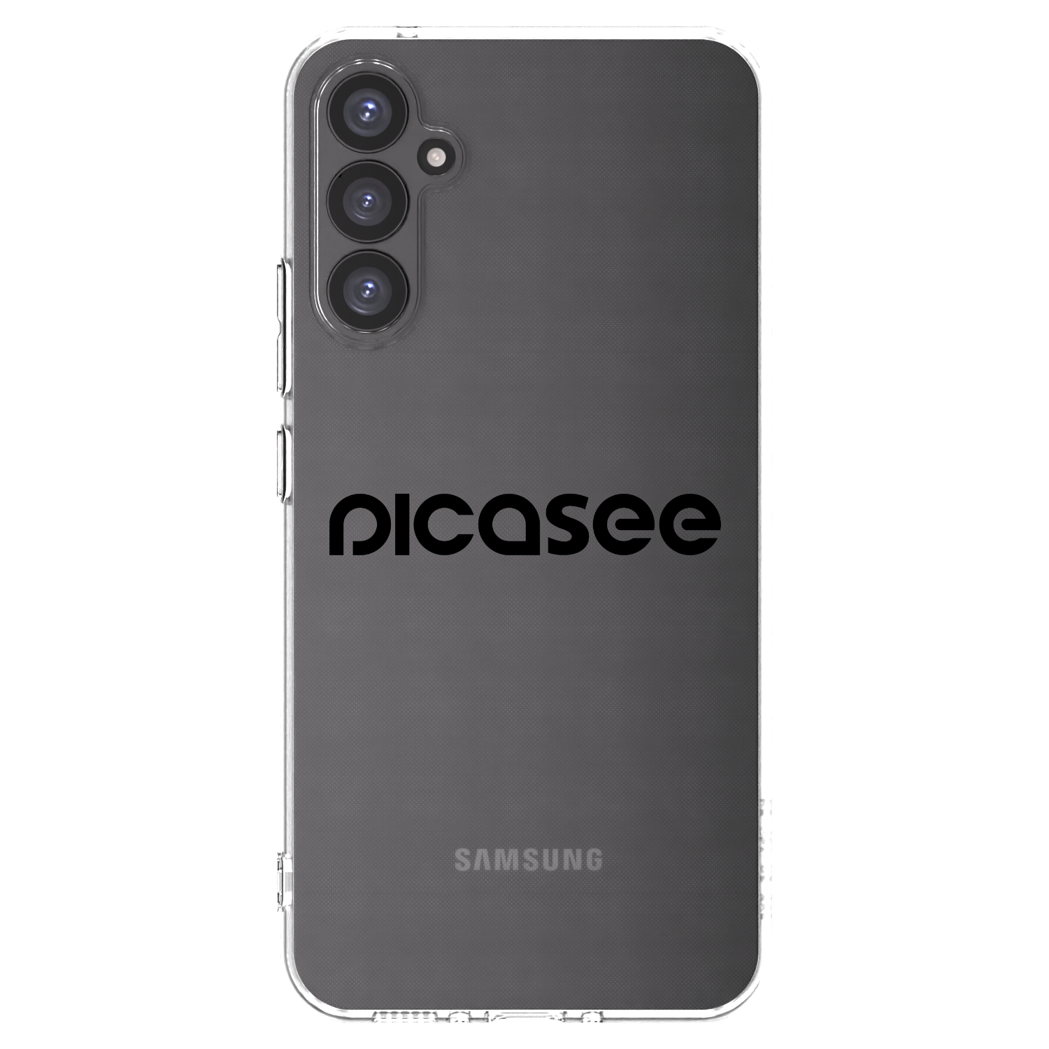 Picasee husă transparentă din silicon pentru Samsung Galaxy A34 5G A346B - Picasee - new logo - black