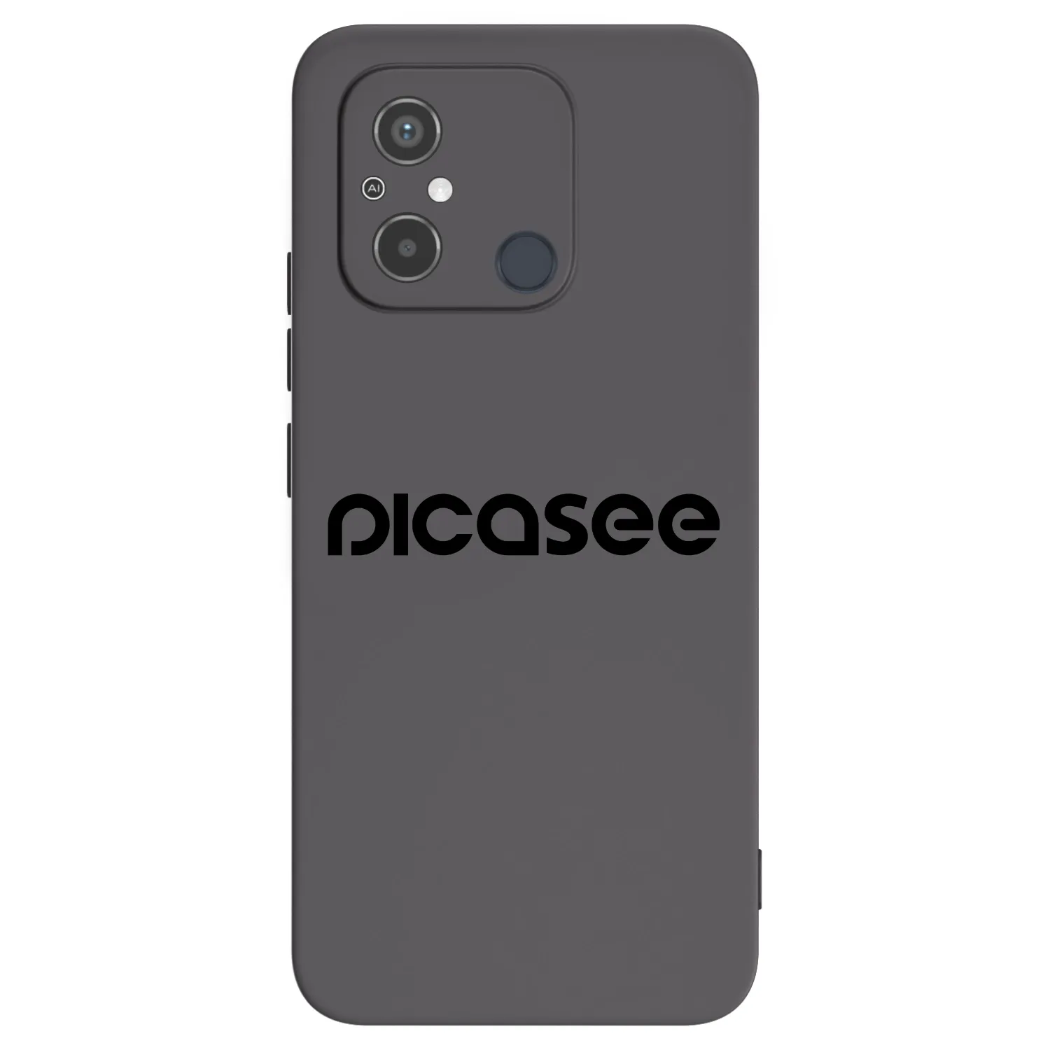 Picasee husă neagră din silicon pentru Xiaomi Redmi 12C - Picasee - new logo - black