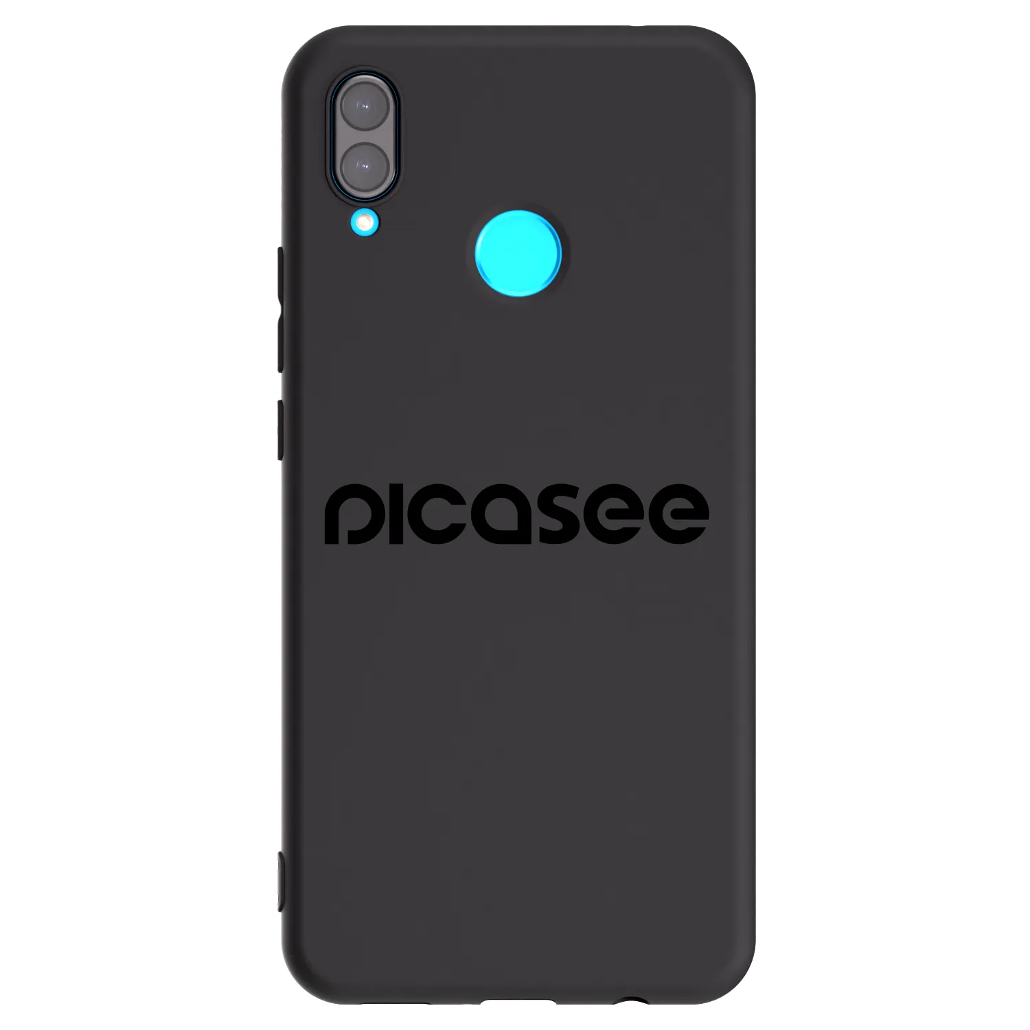Picasee husă neagră din silicon pentru Huawei Nova 3 - Picasee - new logo - black