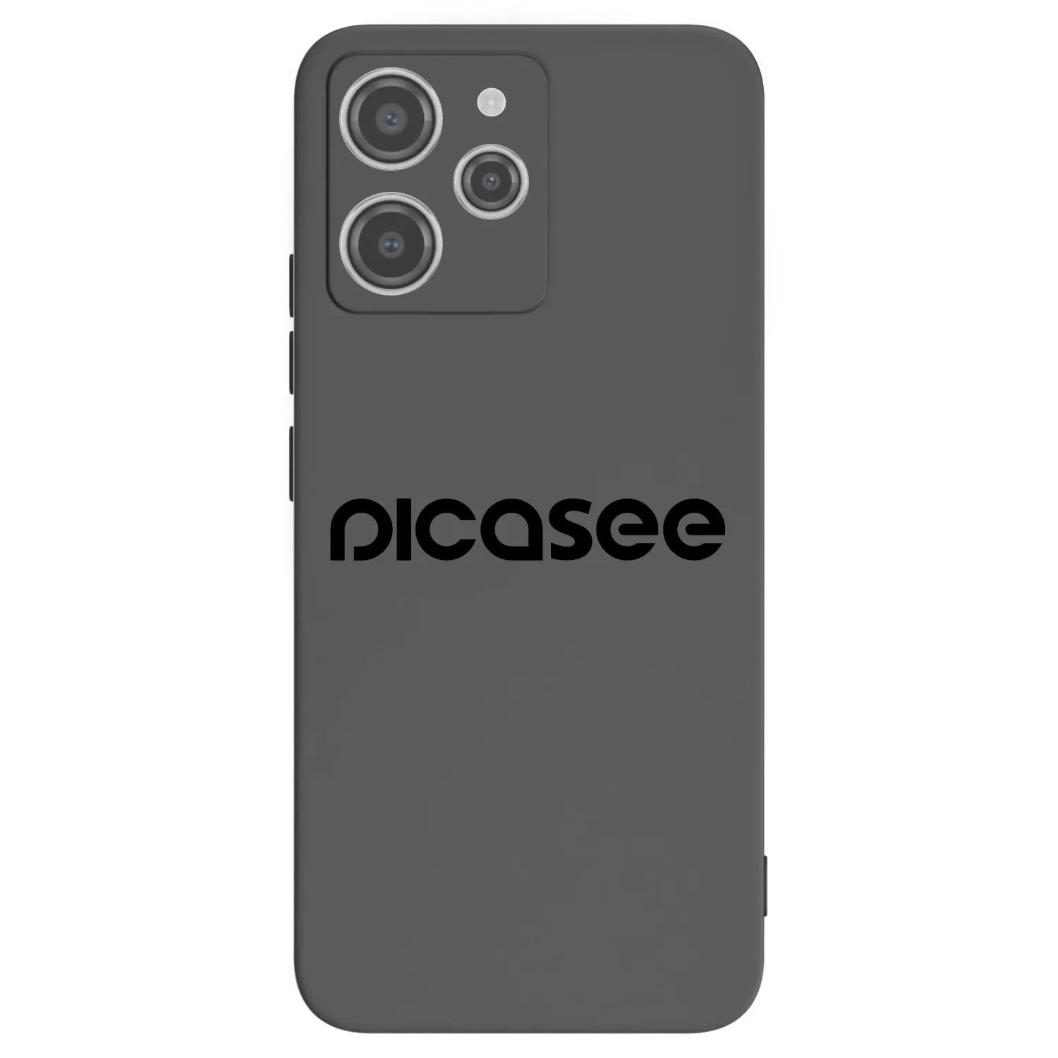 Picasee husă neagră din silicon pentru Xiaomi Redmi 12 4G - Picasee - new logo - black