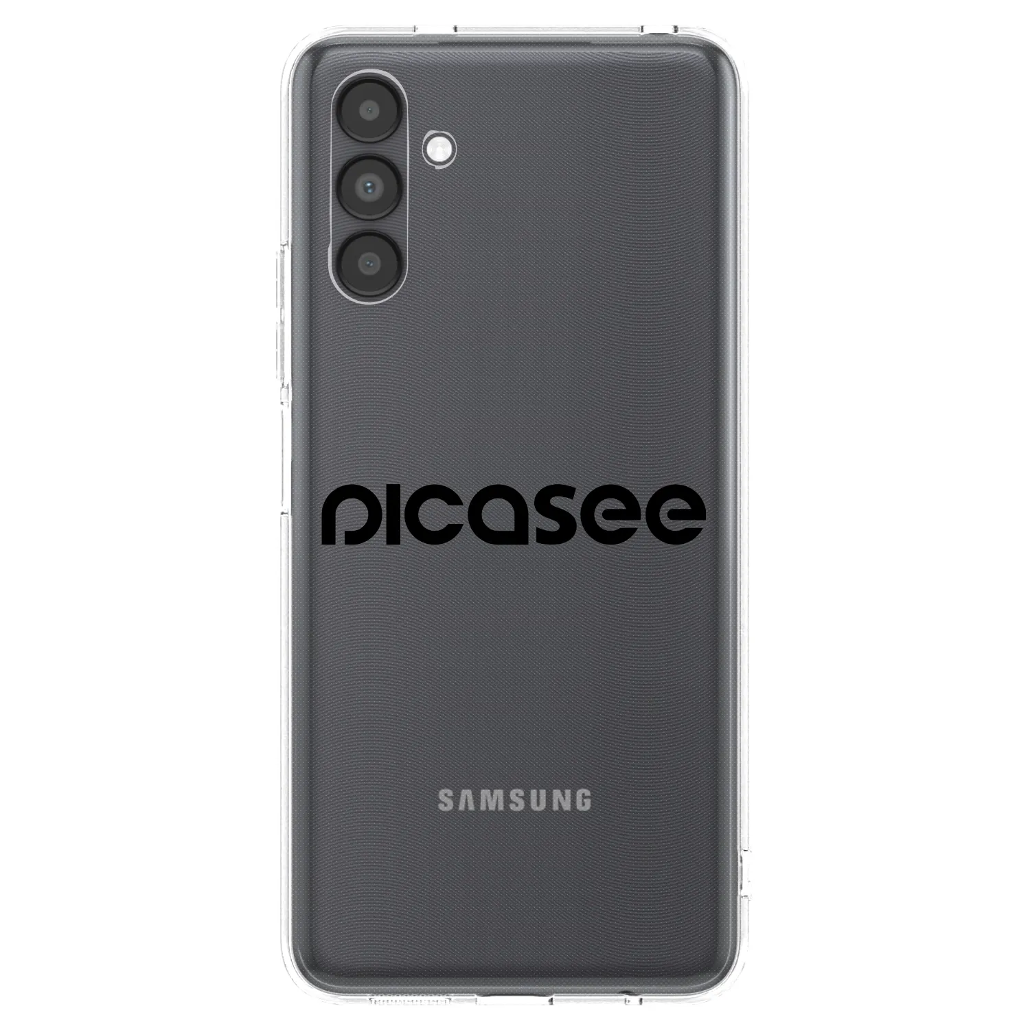 Picasee husă transparentă din silicon pentru Samsung Galaxy A04s A047F - Picasee - new logo - black