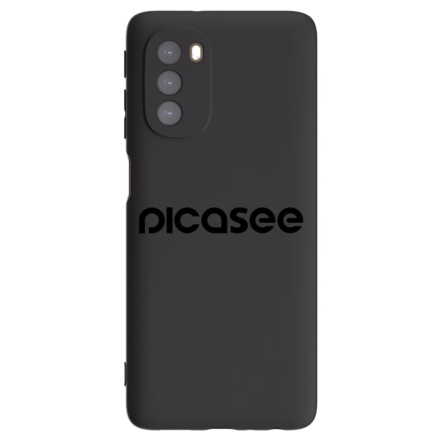 Picasee husă neagră din silicon pentru Motorola Moto G51 - Picasee - new logo - black