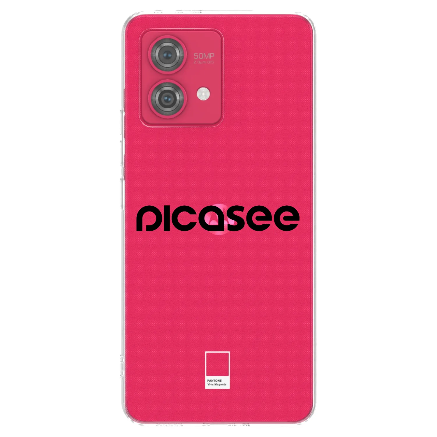 Picasee husă transparentă din silicon pentru Motorola Moto G84 5G - Picasee - new logo - black