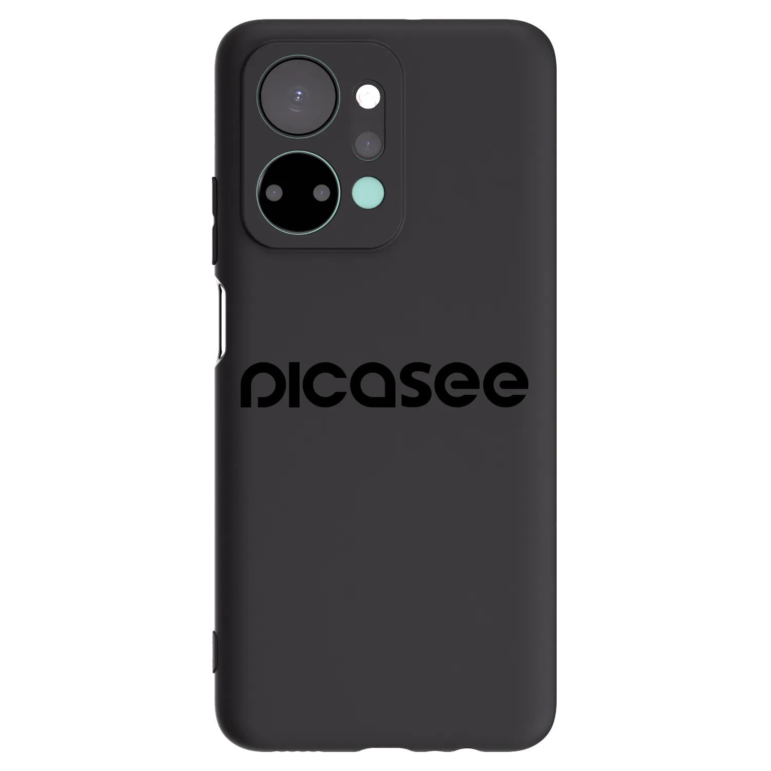Picasee husă neagră din silicon pentru Honor X7a - Picasee - new logo - black