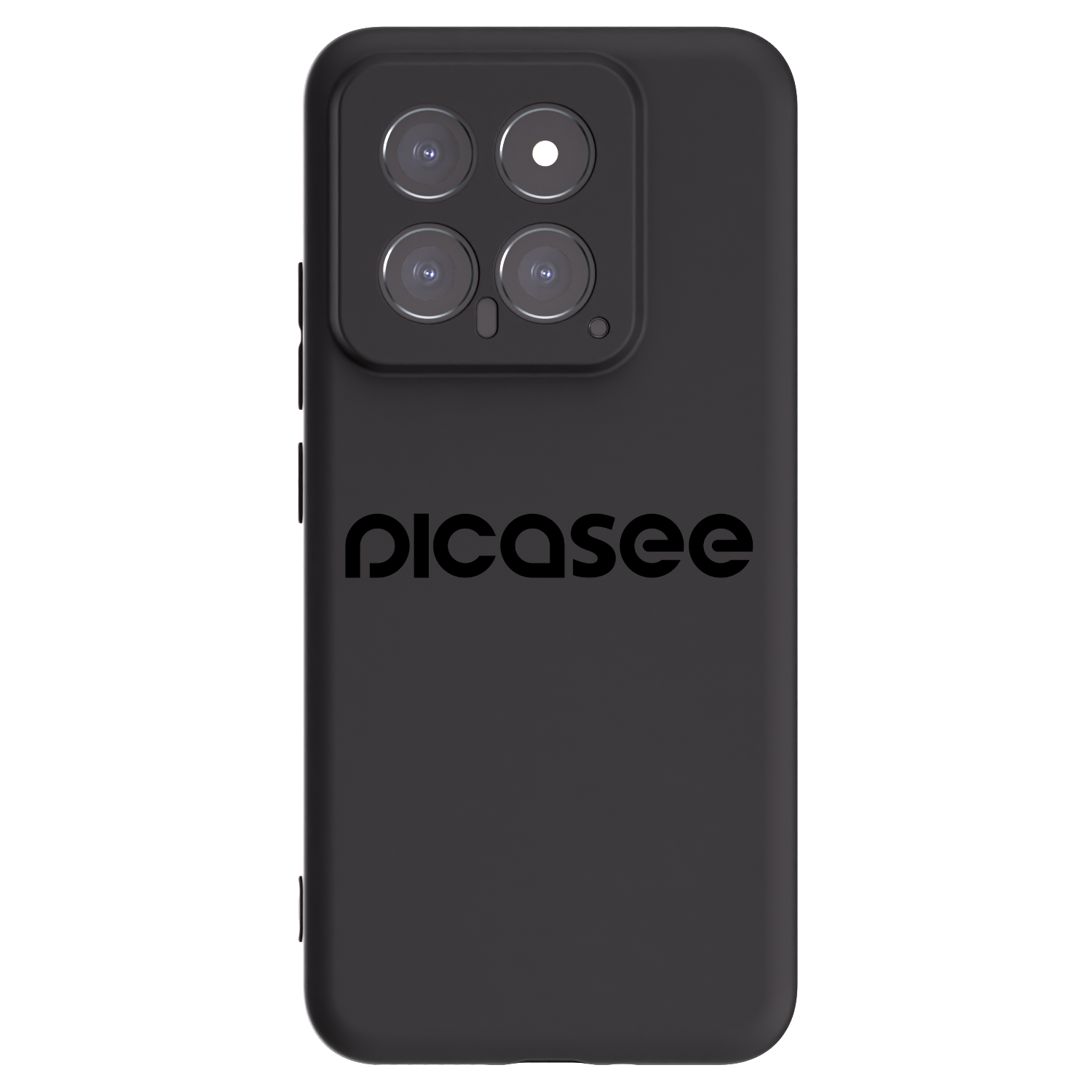Picasee husă neagră din silicon pentru Xiaomi 14 - Picasee - new logo - black