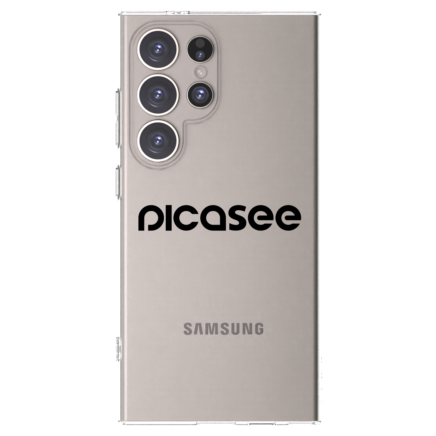 Picasee husă transparentă din silicon pentru Samsung Galaxy S24 Ultra S928B 5G - Picasee - new logo - black
