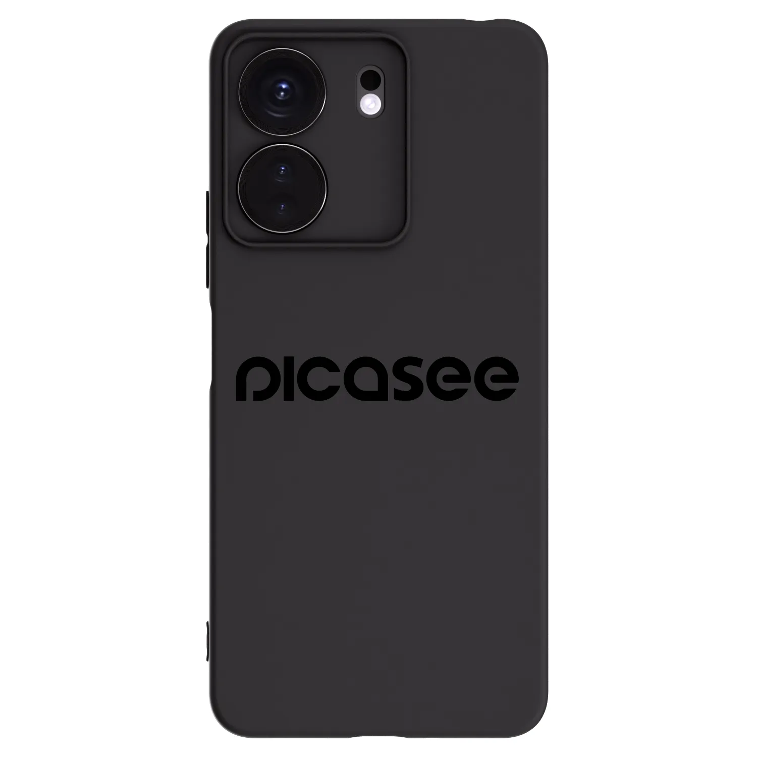 Picasee husă neagră din silicon pentru Xiaomi Redmi 13C 4G - Picasee - new logo - black