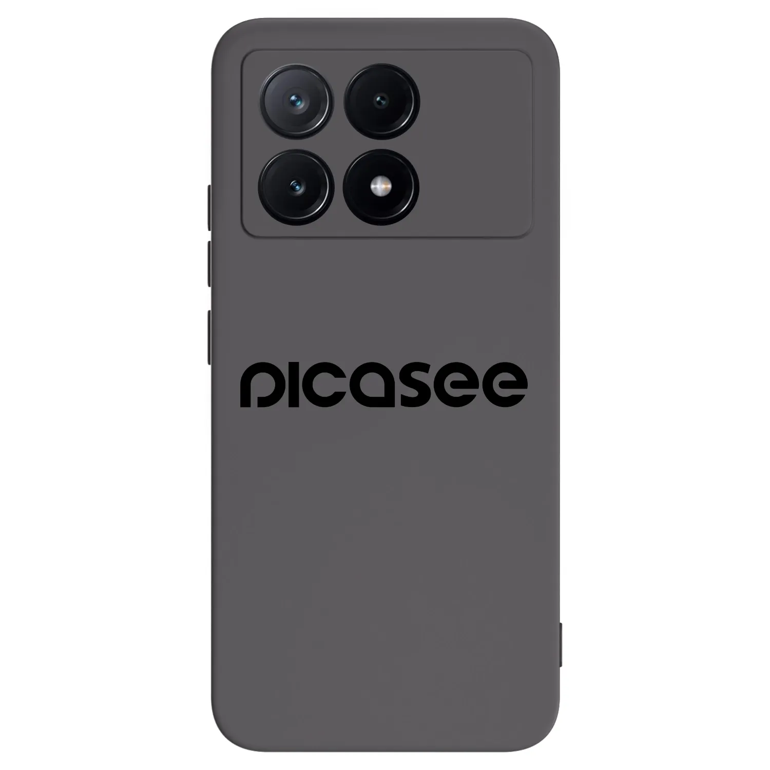 Picasee husă neagră din silicon pentru Xiaomi Poco X6 Pro - Picasee - new logo - black