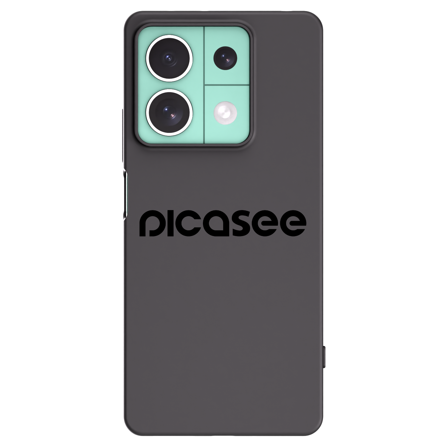 Picasee husă neagră din silicon pentru Xiaomi Redmi Note 13 5G - Picasee - new logo - black