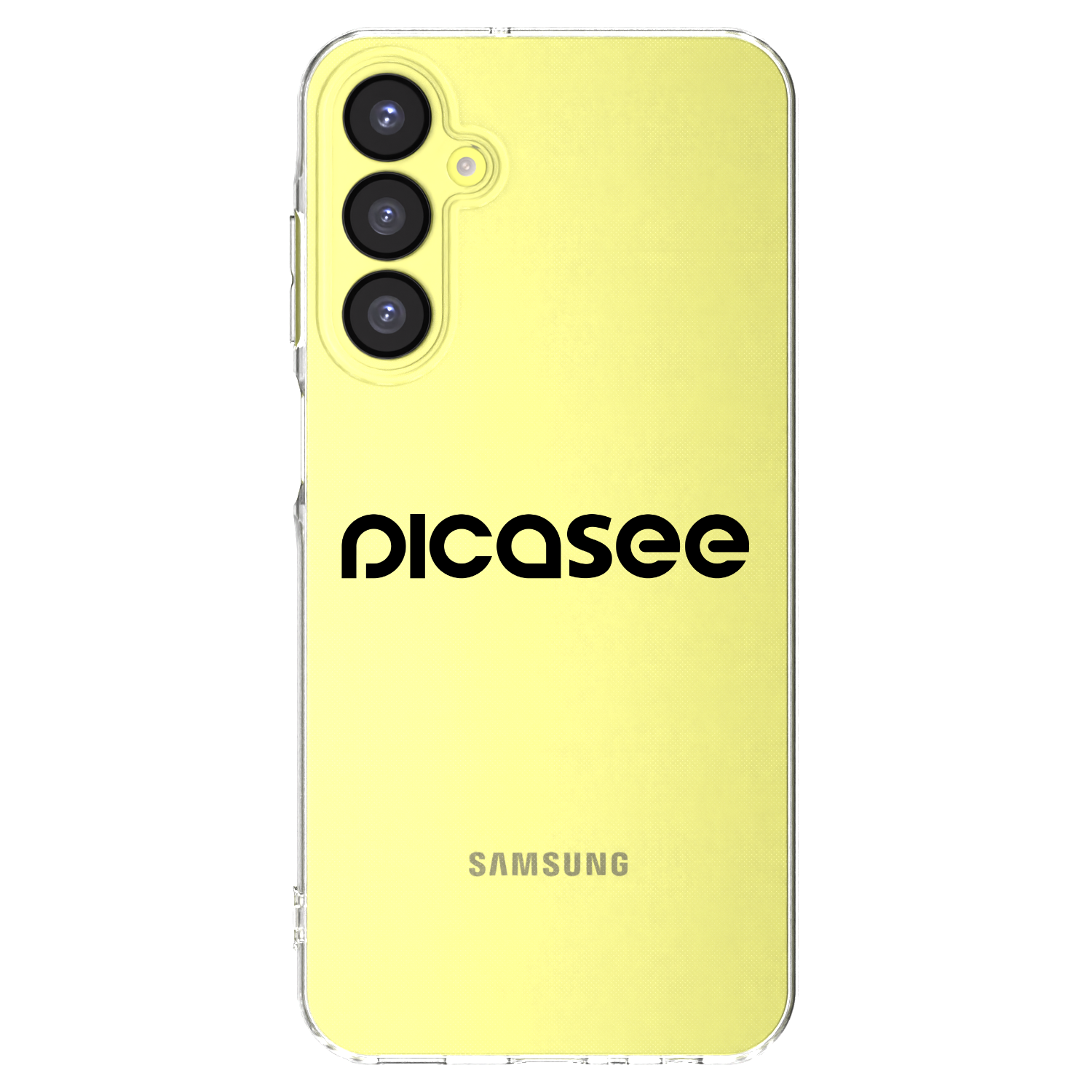 Picasee husă transparentă din silicon pentru Samsung Galaxy A25 A256B 5G - Picasee - new logo - black