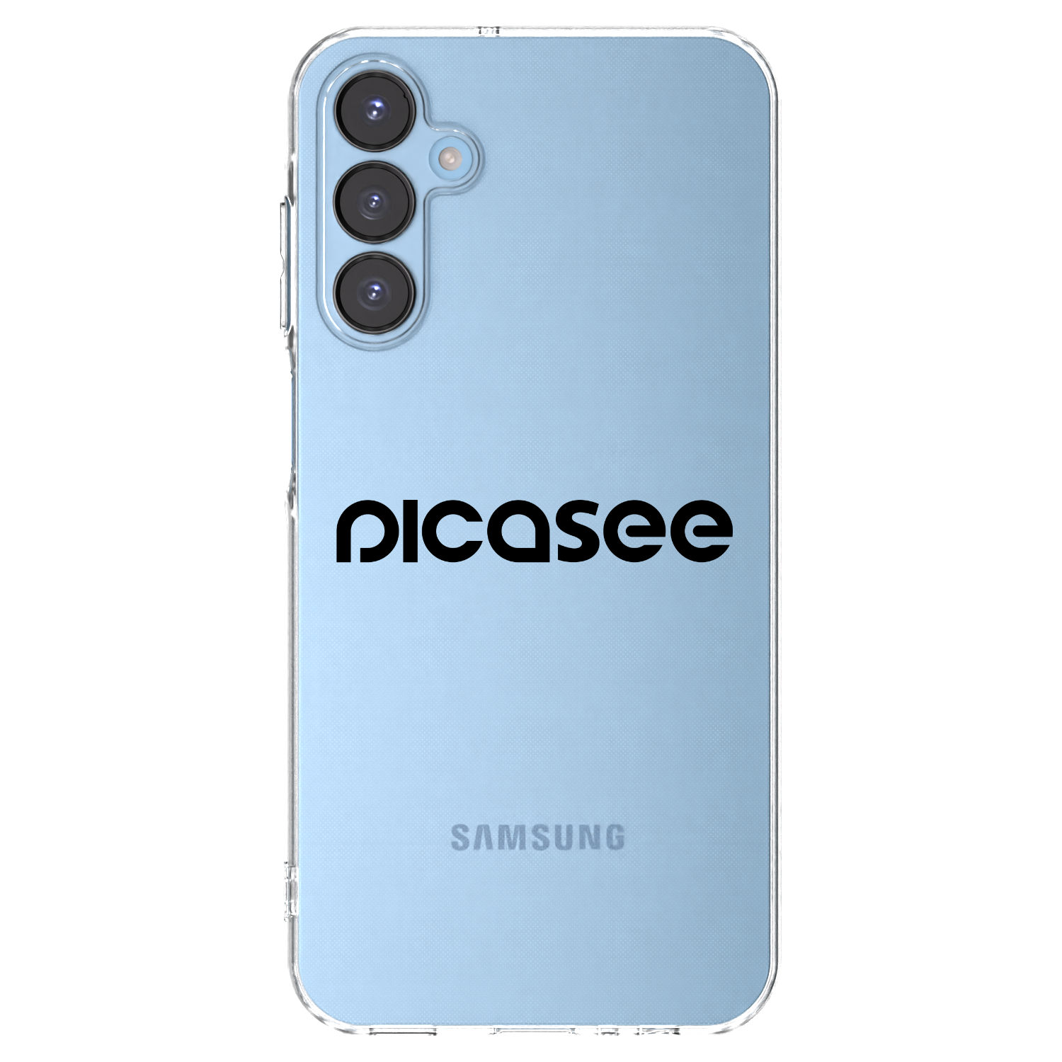Picasee husă transparentă din silicon pentru Samsung Galaxy A15 A156B 5G - Picasee - new logo - black