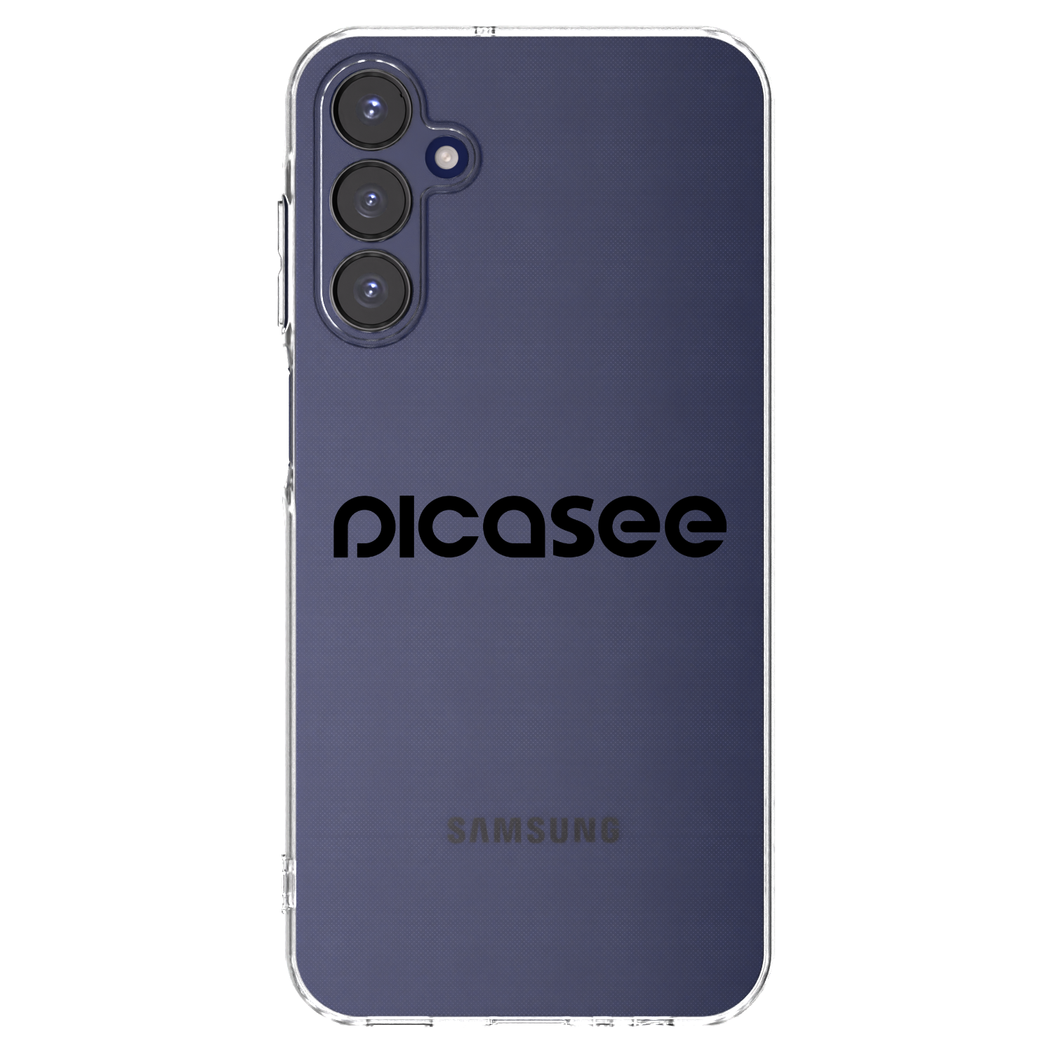 Picasee husă transparentă din silicon pentru Samsung Galaxy A15 A155F 4G - Picasee - new logo - black