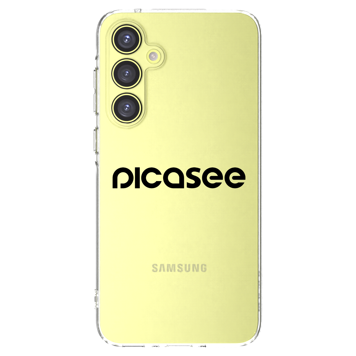 Picasee husă transparentă din silicon pentru Samsung Galaxy A35 5G A356B - Picasee - new logo - black