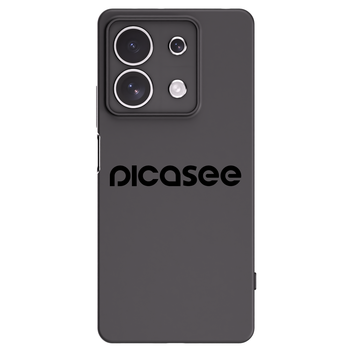 Picasee husă neagră din silicon pentru Xiaomi Redmi Note 13 4G - Picasee - new logo - black