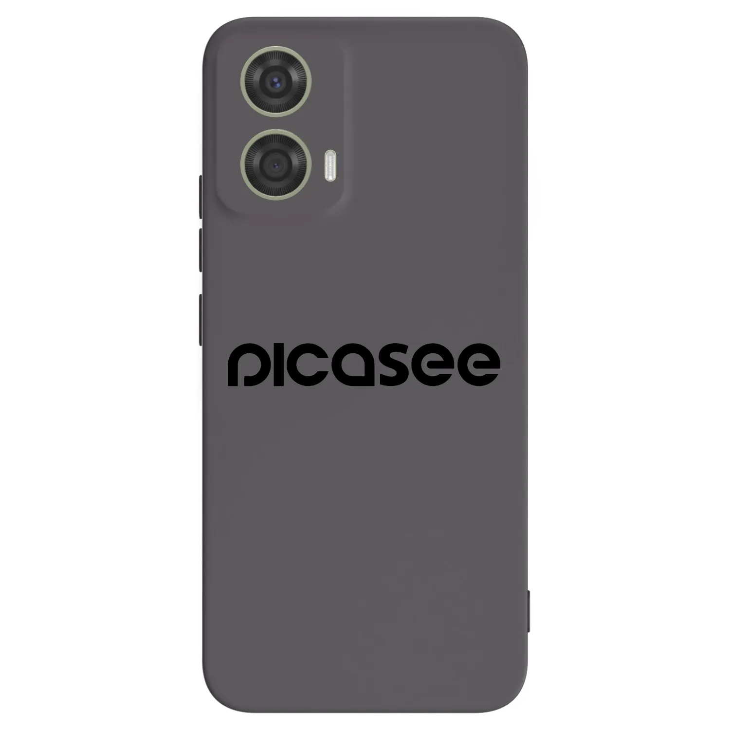 Picasee husă neagră din silicon pentru Motorola Moto G24 - Picasee - new logo - black