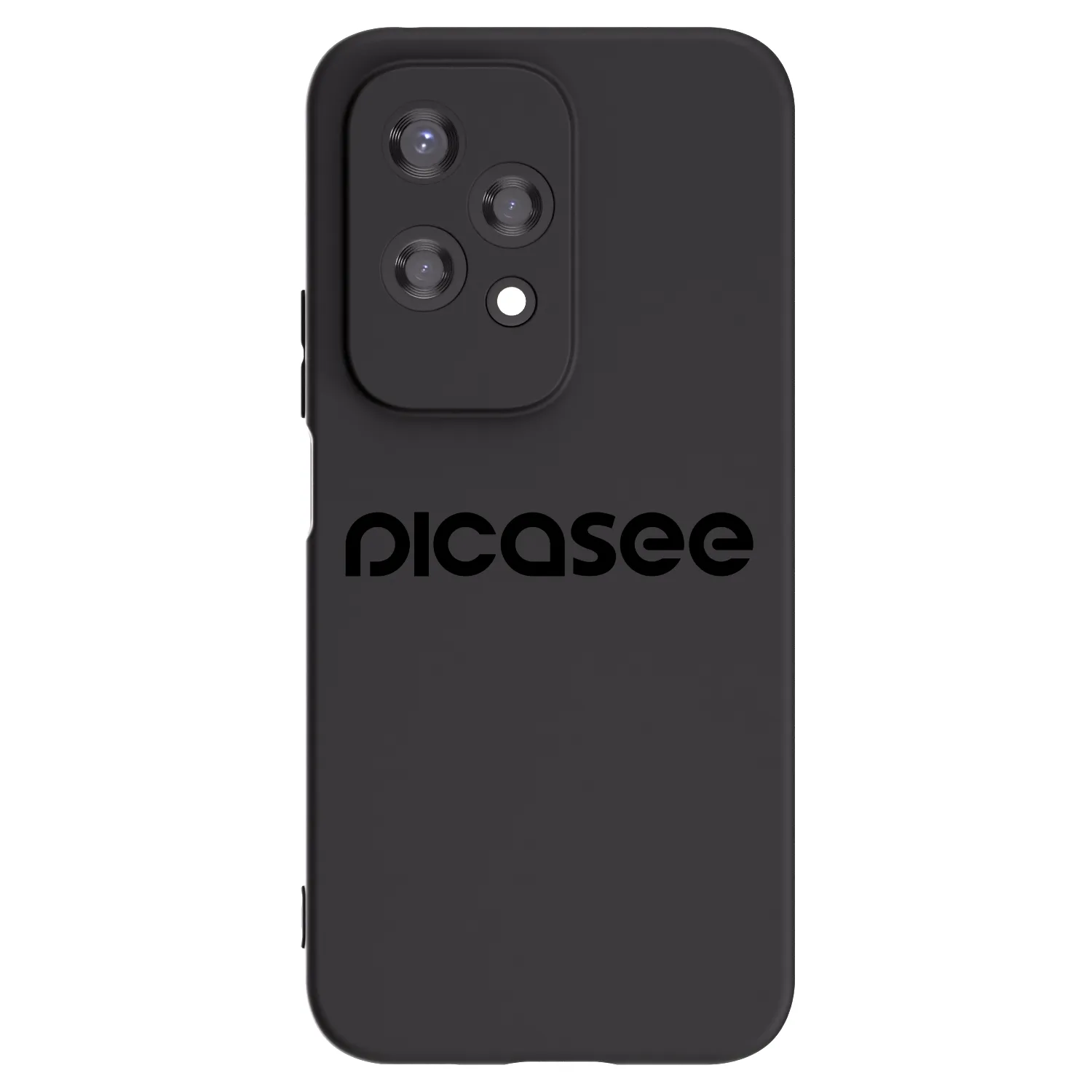Picasee husă neagră din silicon pentru Honor 200 Lite - Picasee - new logo - black