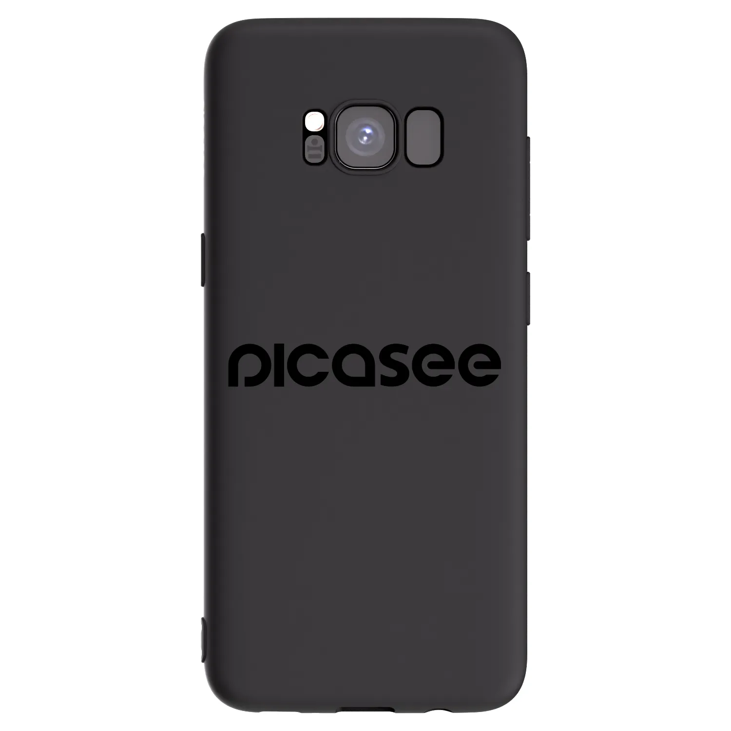 Picasee husă neagră din silicon pentru Samsung Galaxy S8 G950F - Picasee - new logo - black
